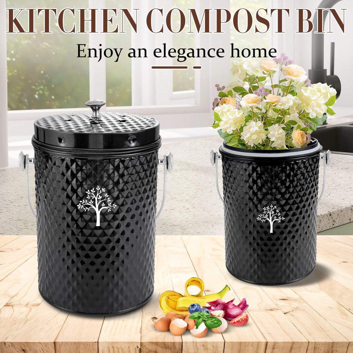 Countertop Compost Bin