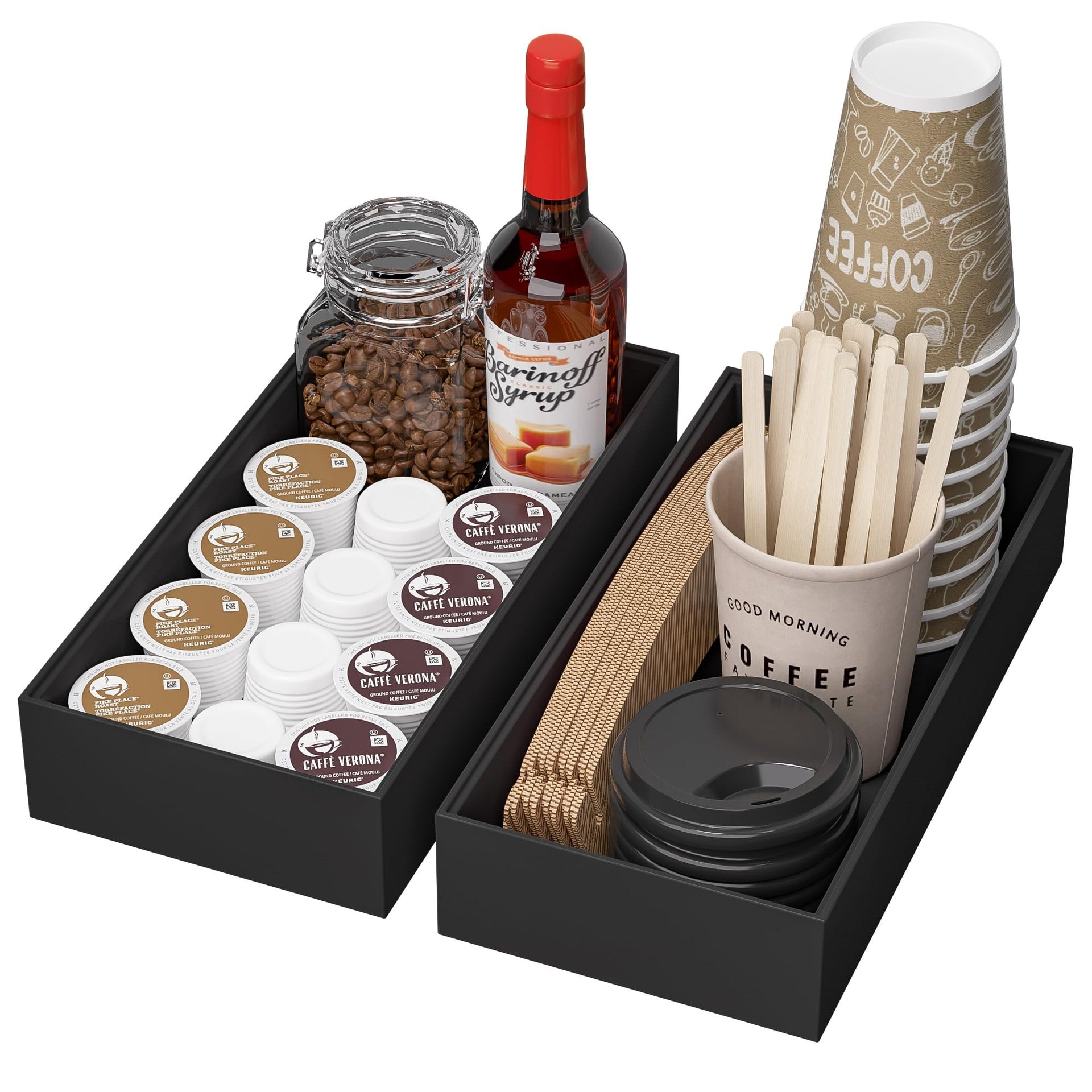 Kitchen Drawer Organizer Bins (2 Count)