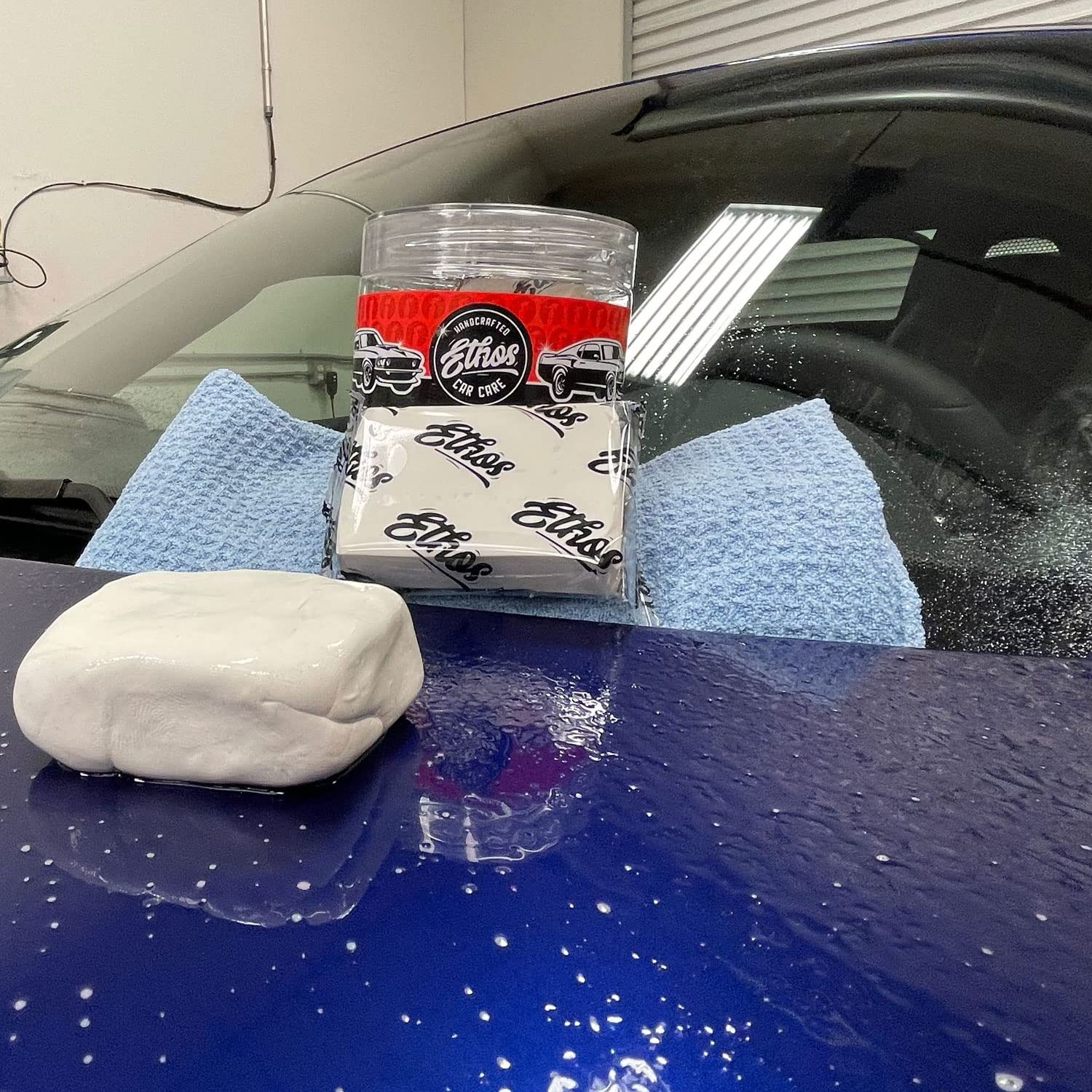 Ethos Clay Bar Kit Paint Puddy Car Detailing Clay 200g (2 Count)