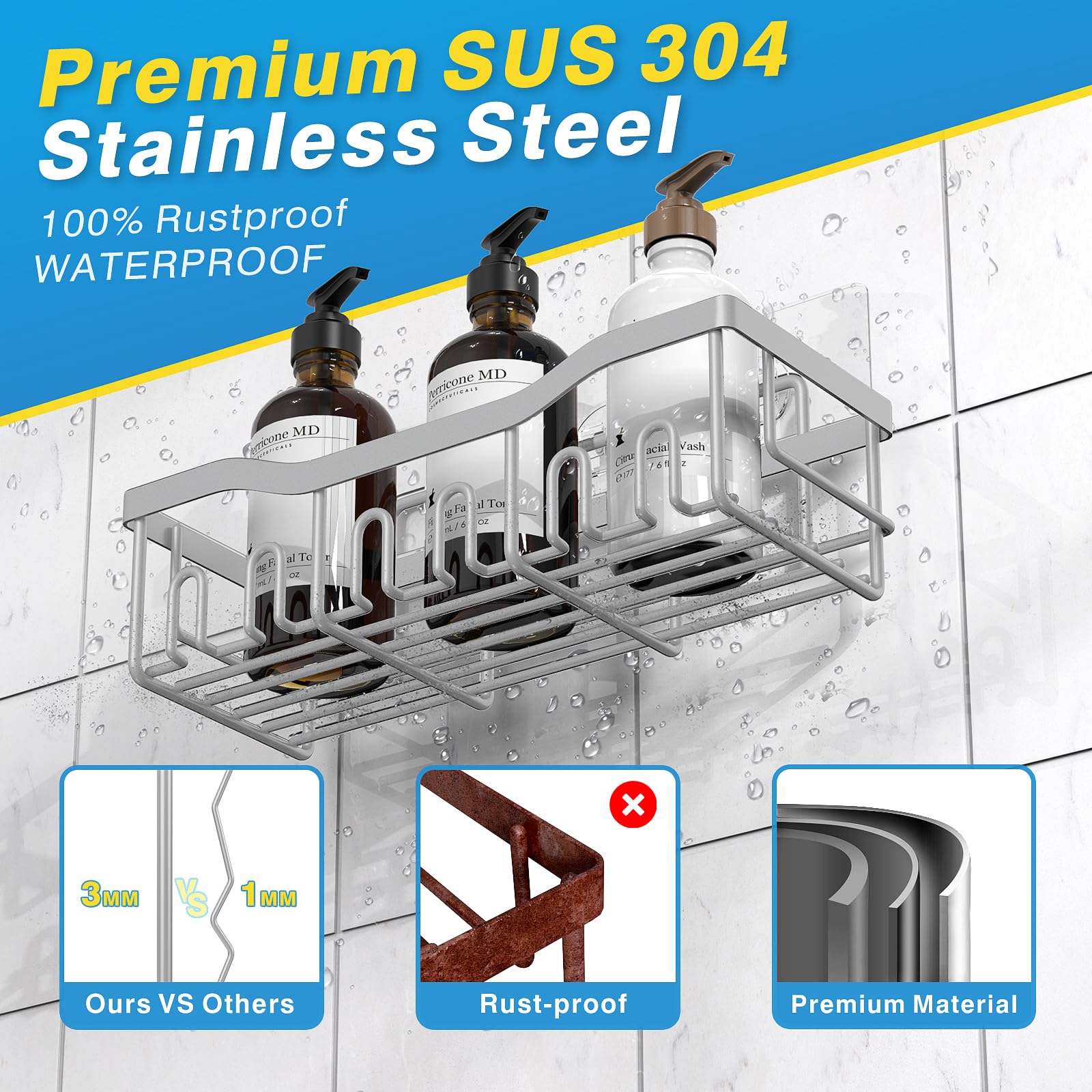 Shower Caddy 5 Pack