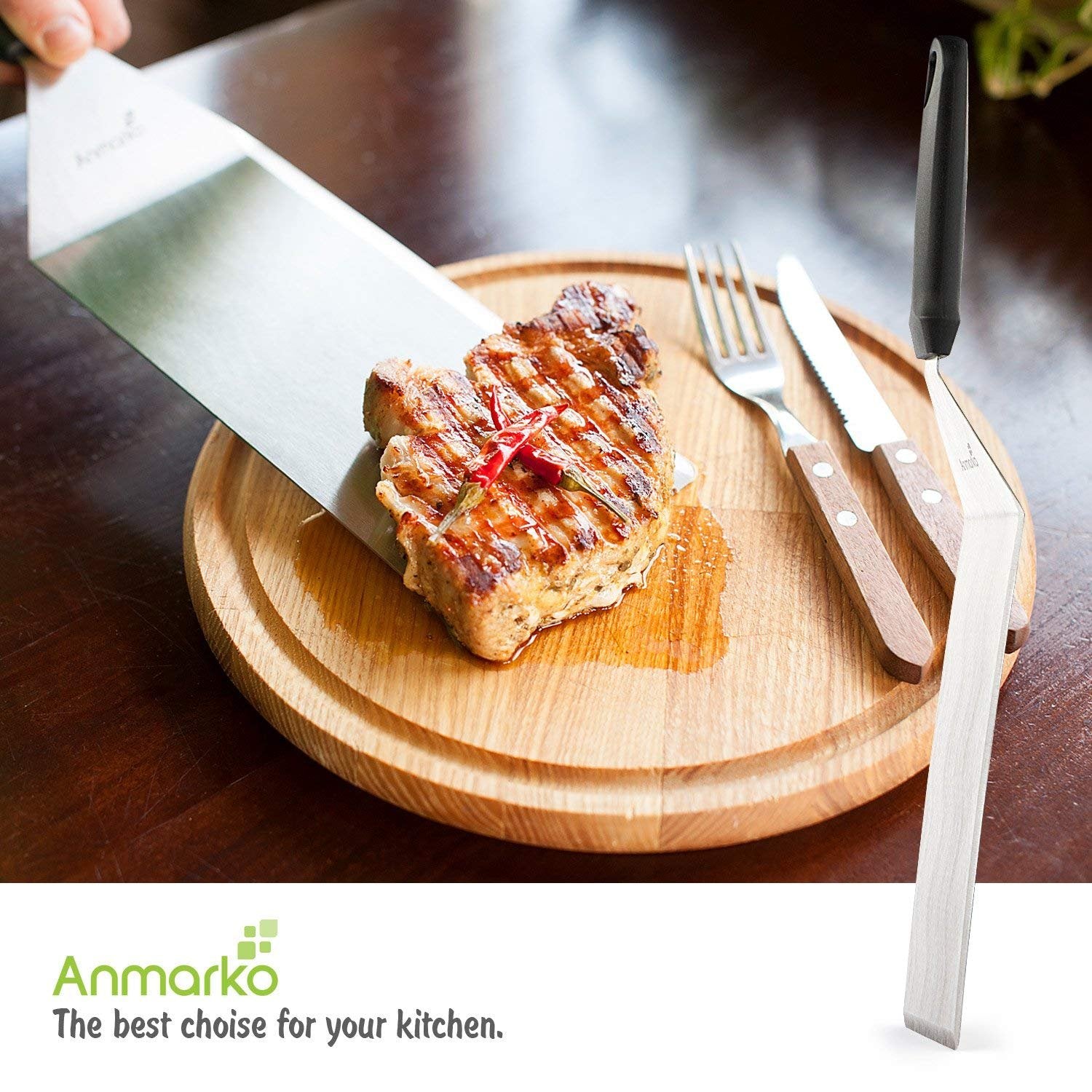 Griddle Spatula Set (3 Count)