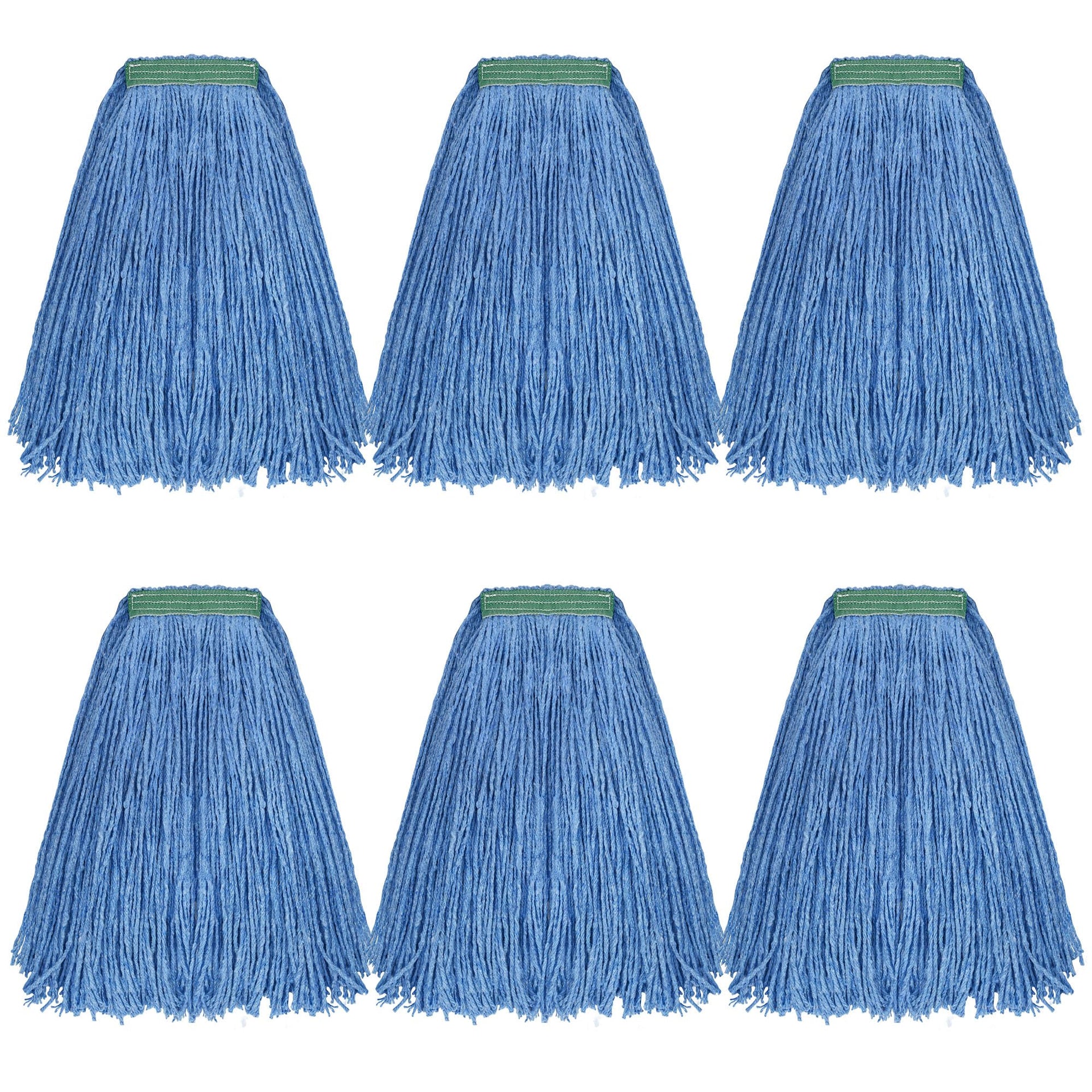 Matthew Cleaning 20oz 6Pack Cotton Floor Mop (6 Count) - ModHome Supplies