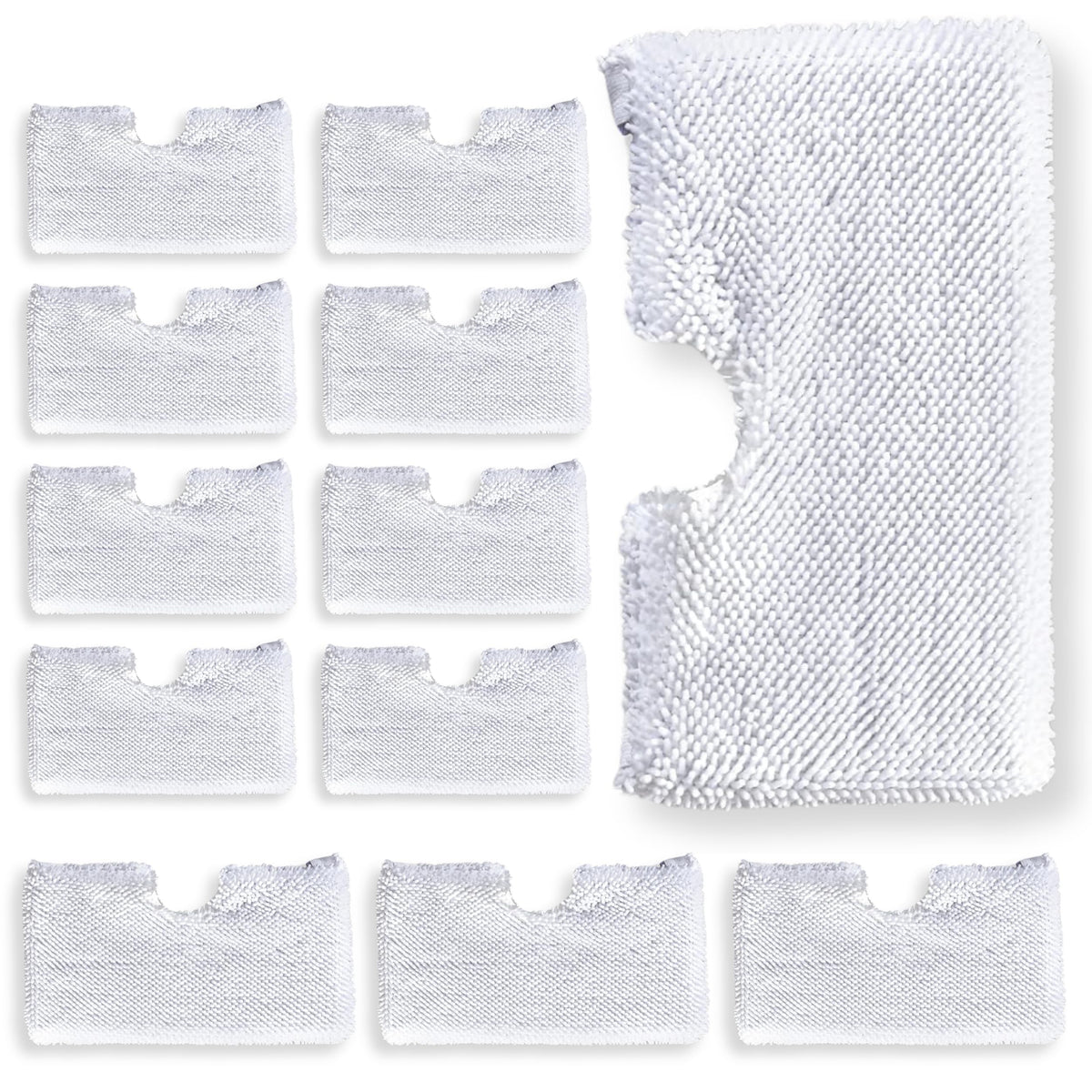 Steam Mop Replacement Pads for Shark Steamer S3501 S3601 12 Pack (4 Count)