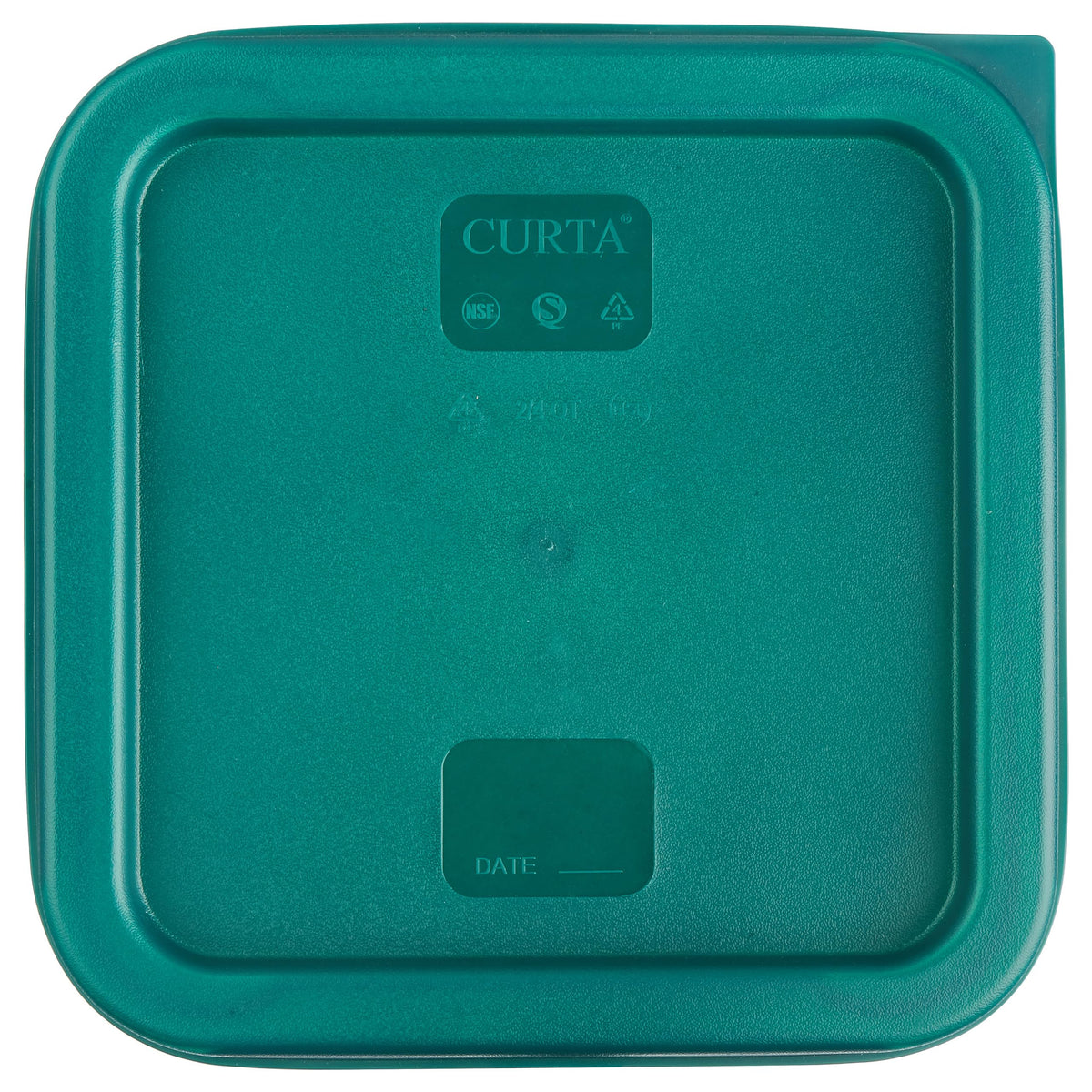 4 Pack Food Storage Containers with Green Lids (4 Count)