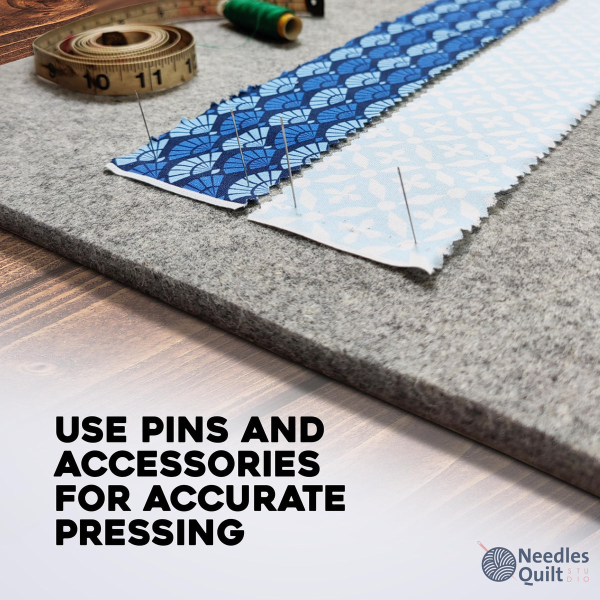 36" x 18" Wool Pressing Mat for Quilting