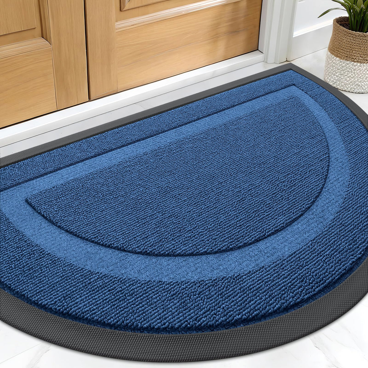 Half Circle Front Door Mat Outside 33x21 All