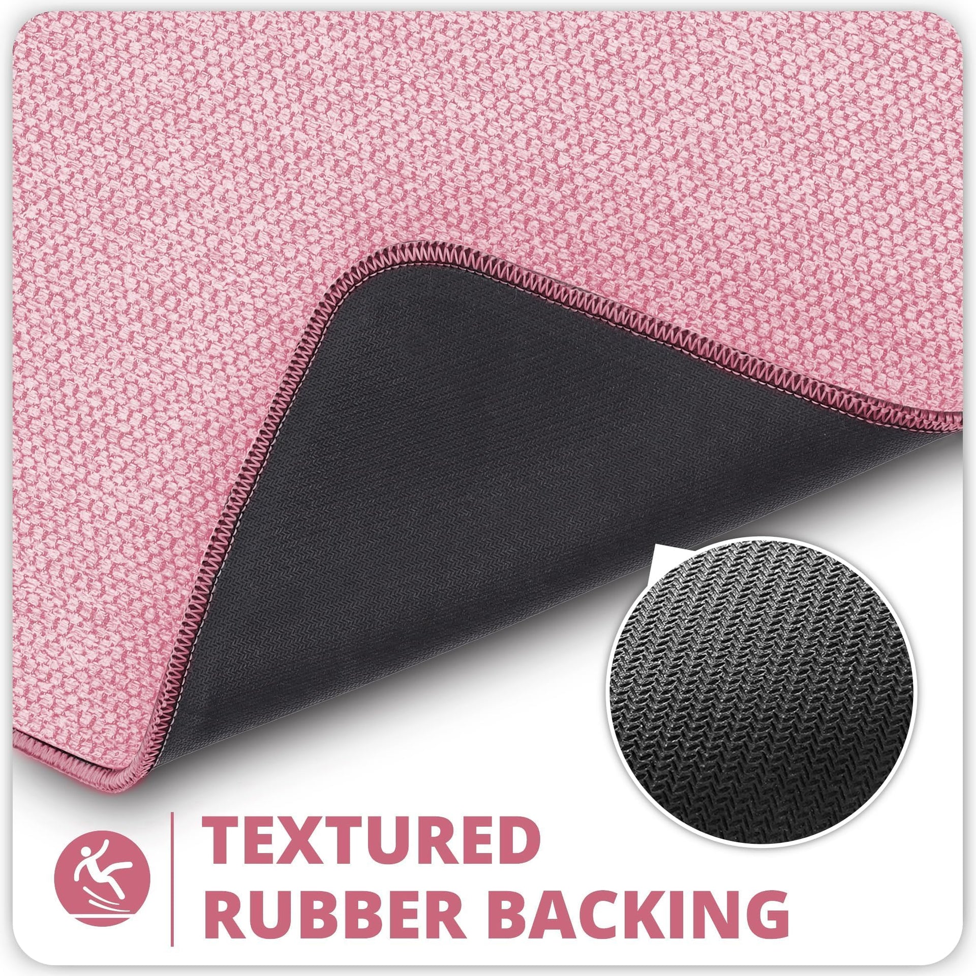 Bath Mat Ultra Thin Bathroom Runner Rugs (6.86 Sq Ft)