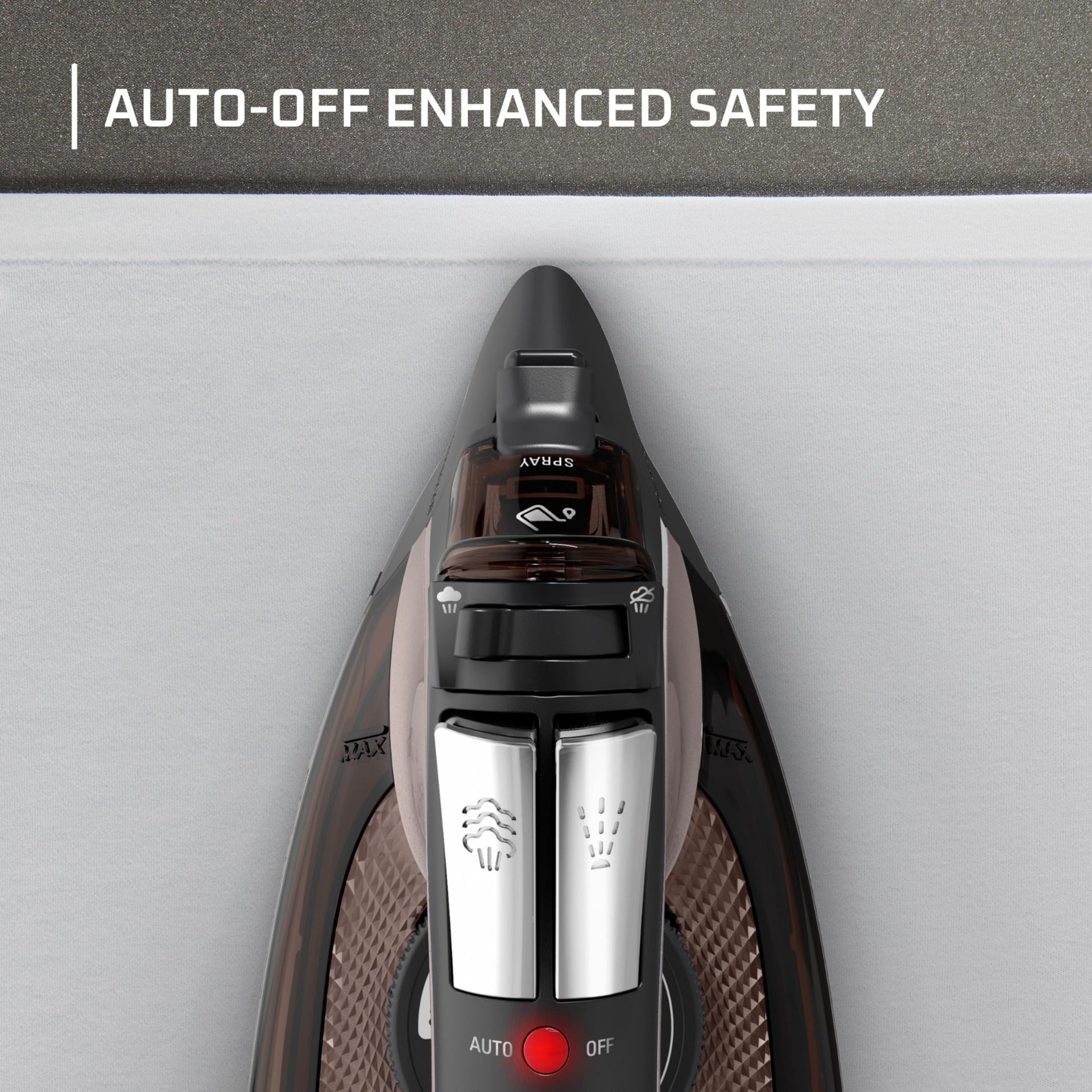 AccessSteam Cordreel Steam Iron for Clothes