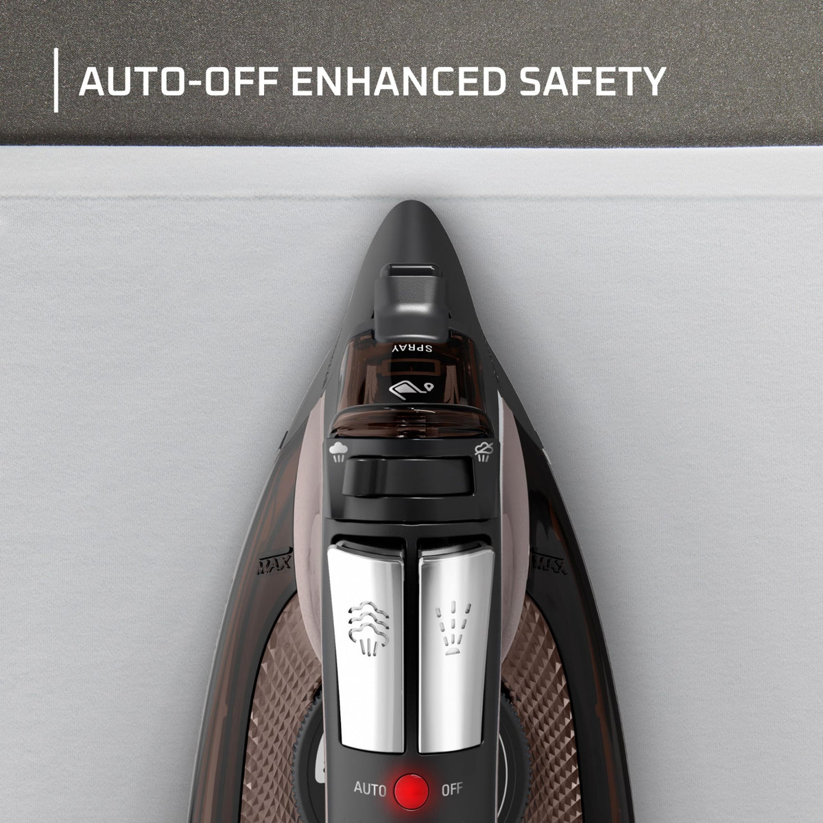 AccessSteam Cordreel Steam Iron for Clothes