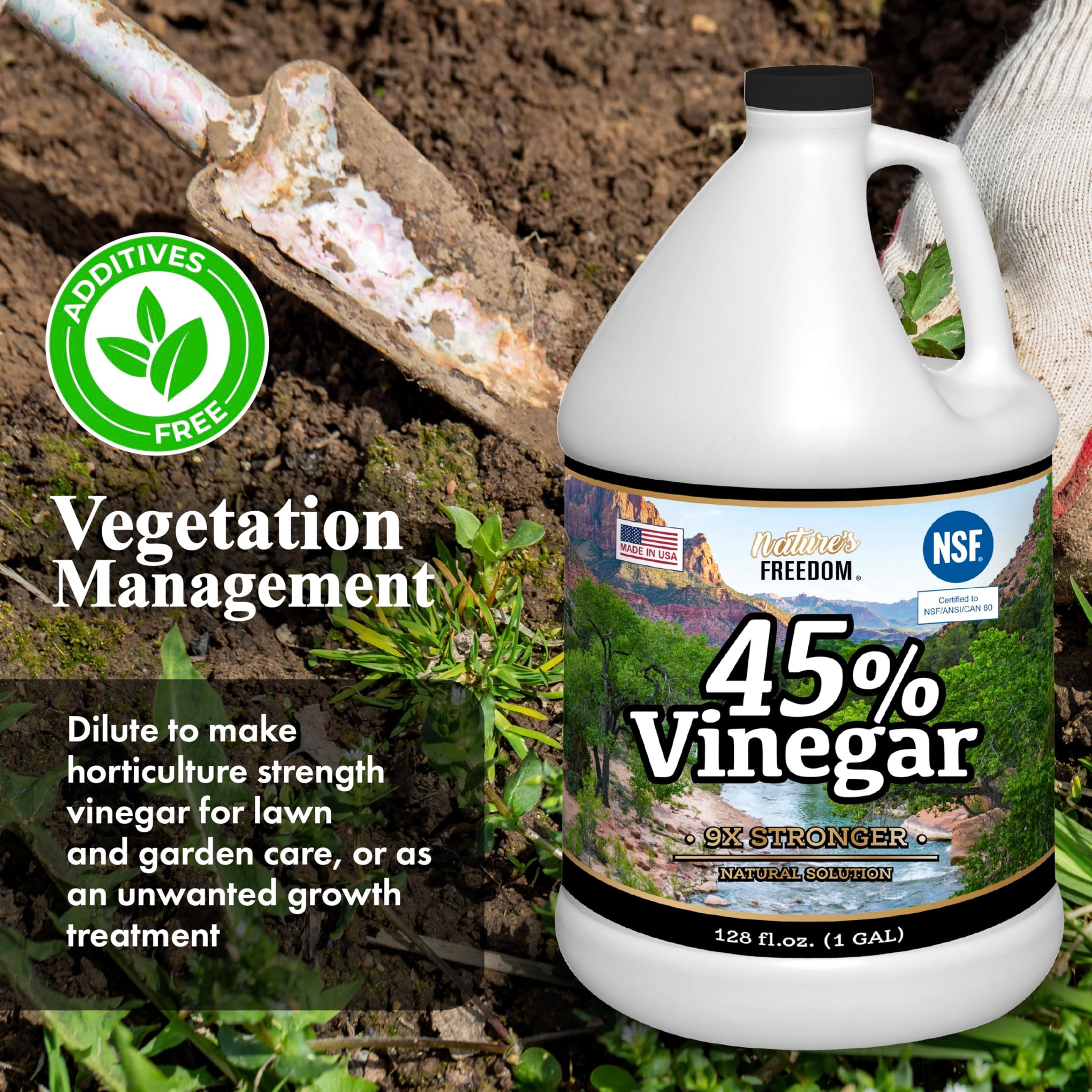 45% Concentrated Vinegar (128 Fl Oz)