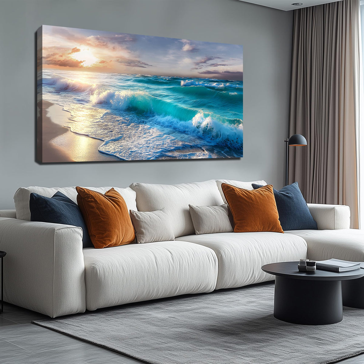 Ocean Wall Art for Living Room