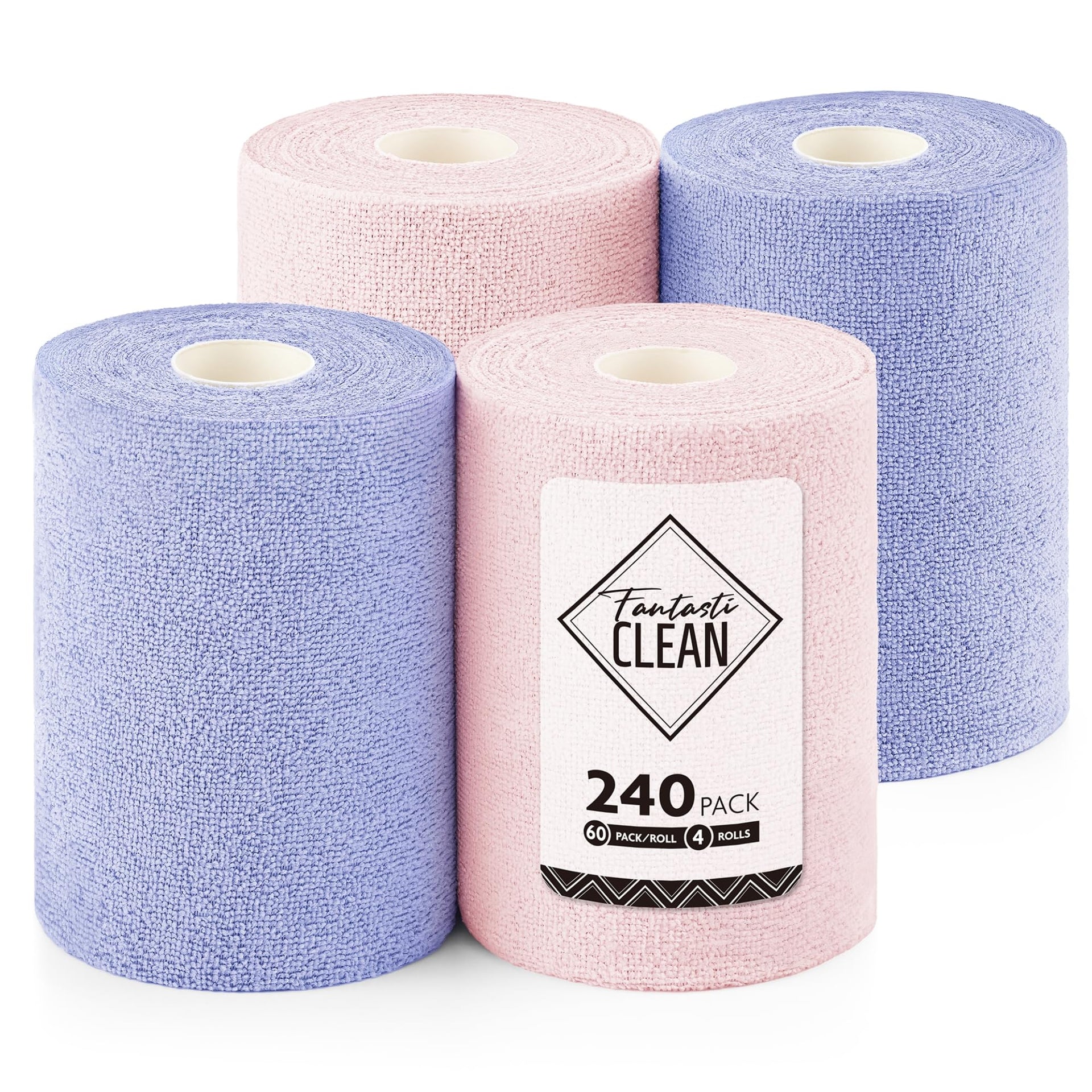 Microfiber Cleaning Cloth Roll 240Pack (240 Count) - ModHome Supplies