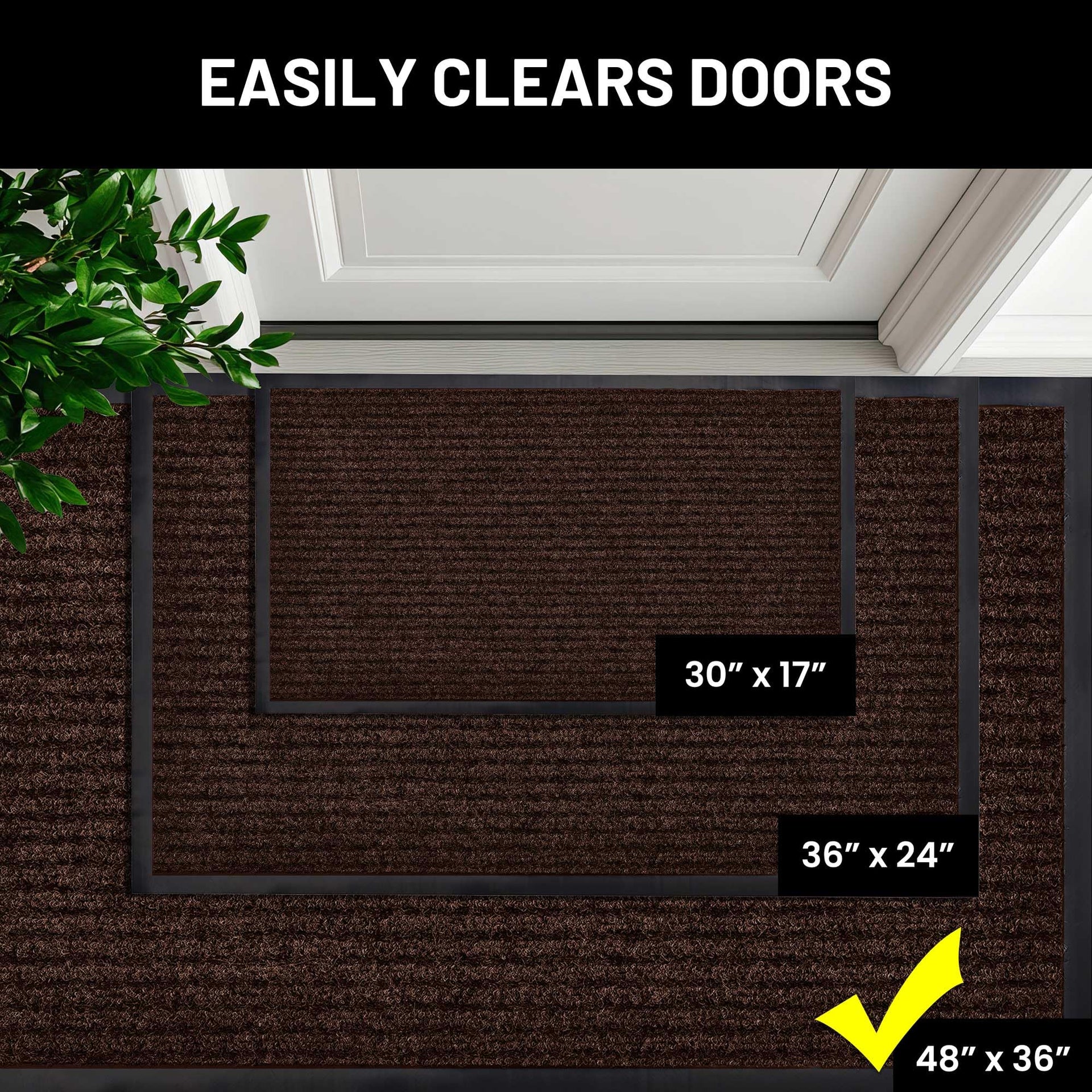 Front Door Mat (2 Count)