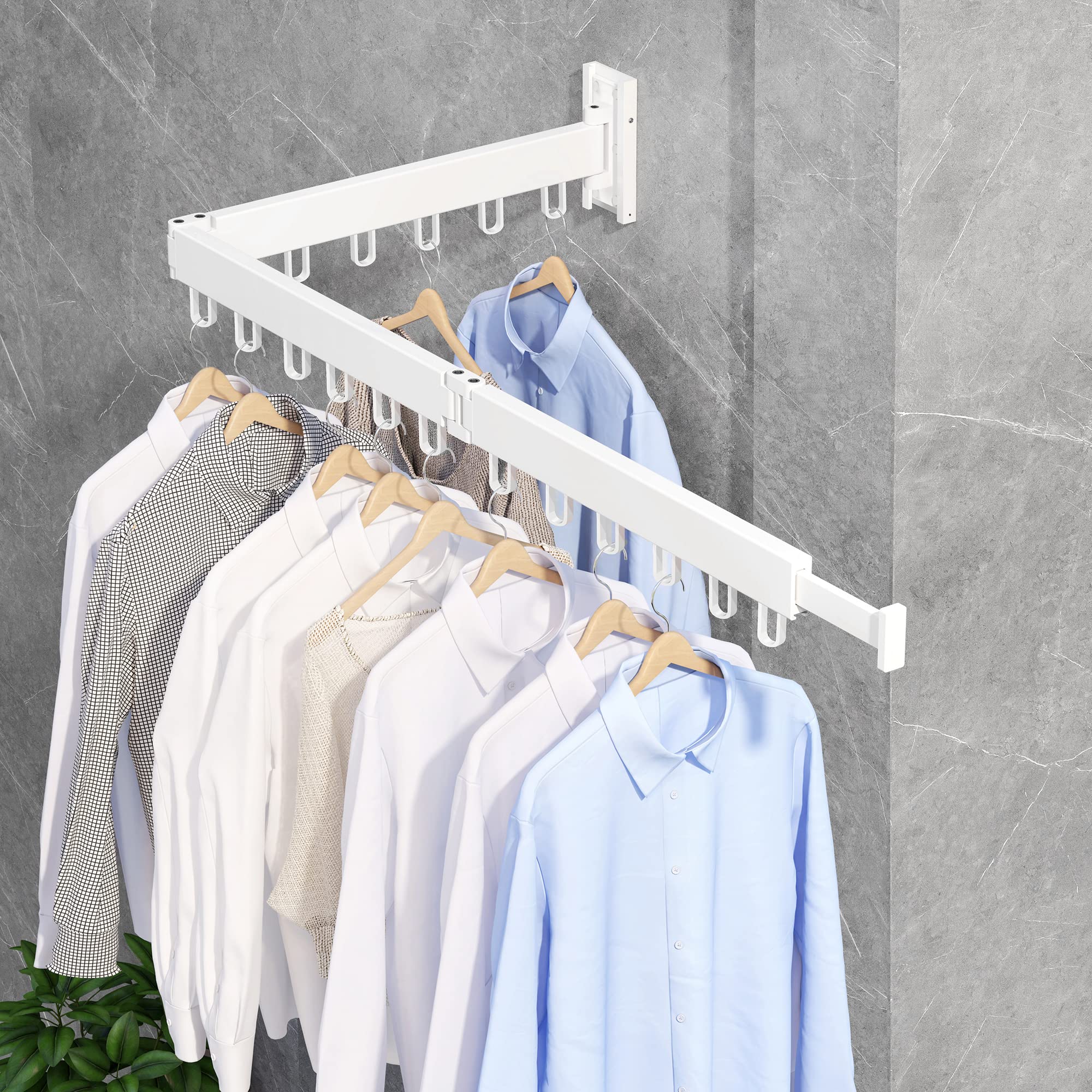 Clothes Drying Rack Wall Mounted