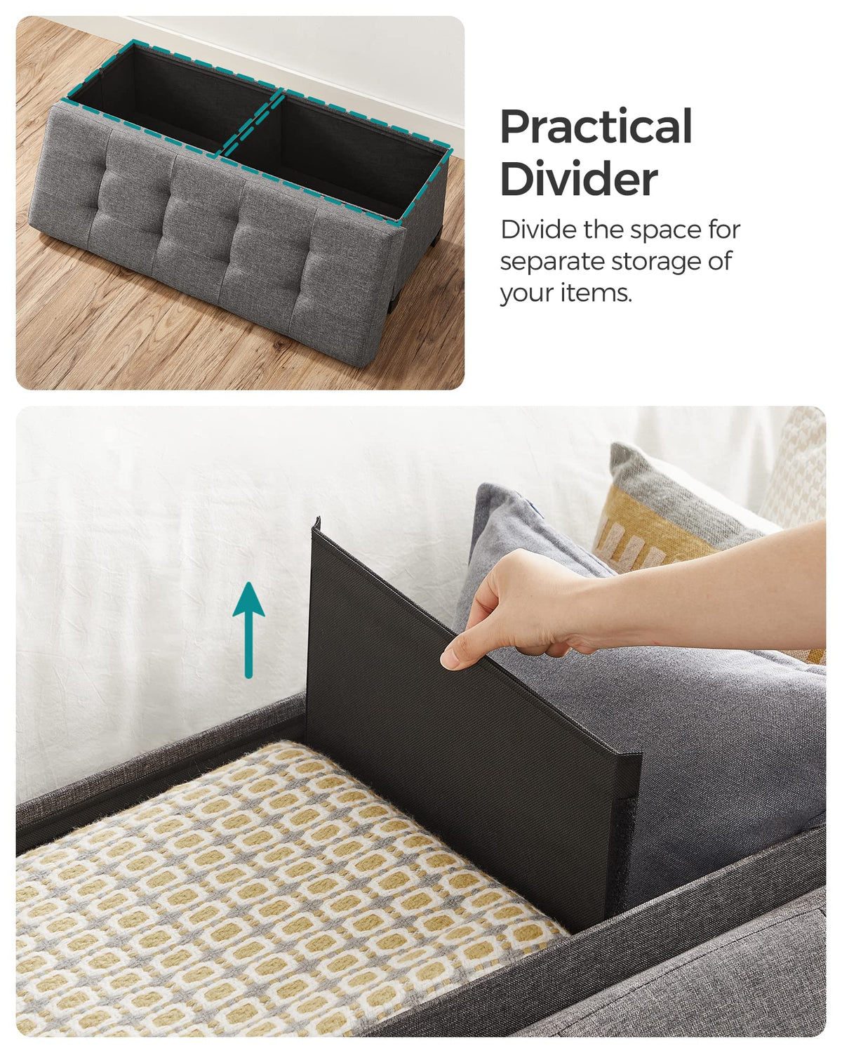 Storage Ottoman Bench