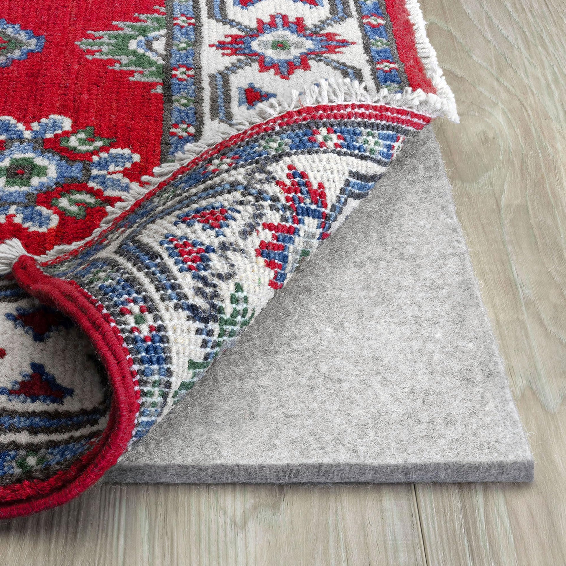 Eco-Plush - 11'x15' - 1/4" Thick - 100% Felt - Premium Cushioned Rug Pad - Available in 3 Thicknesses, Many Custom Sizes