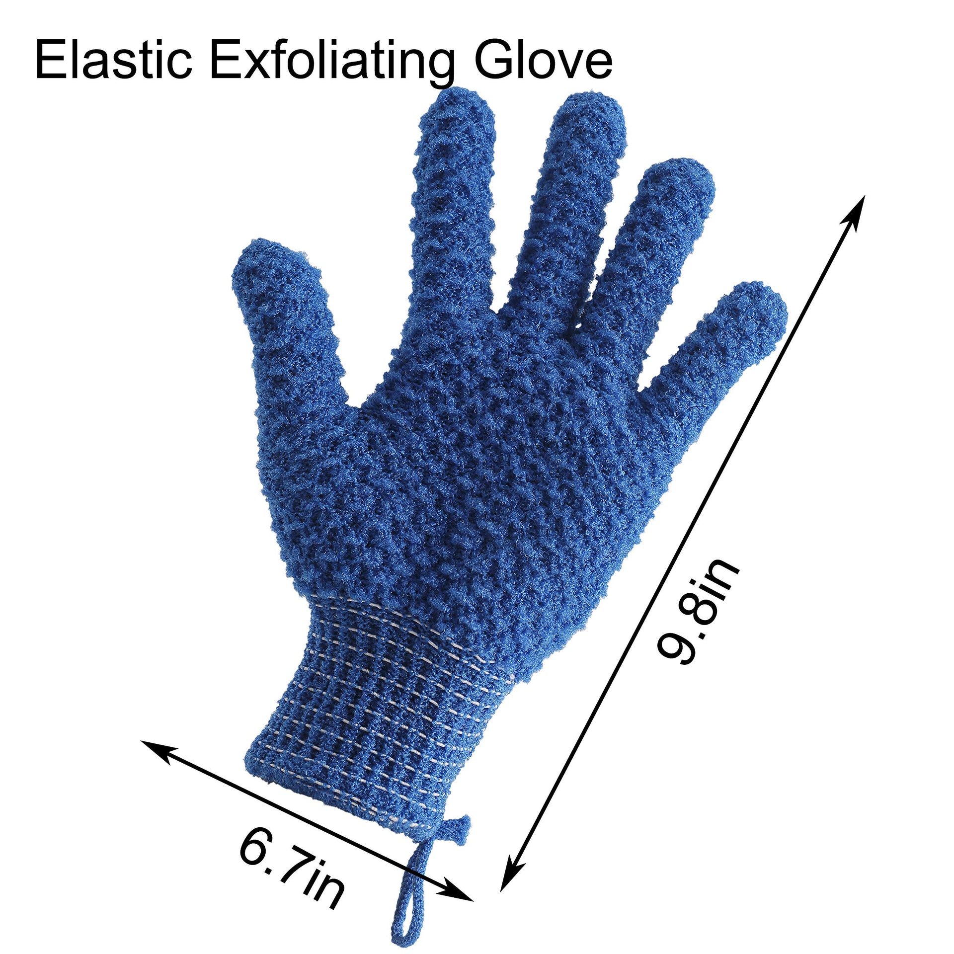 Bath Exfoliating Gloves Scrub (4 Count)