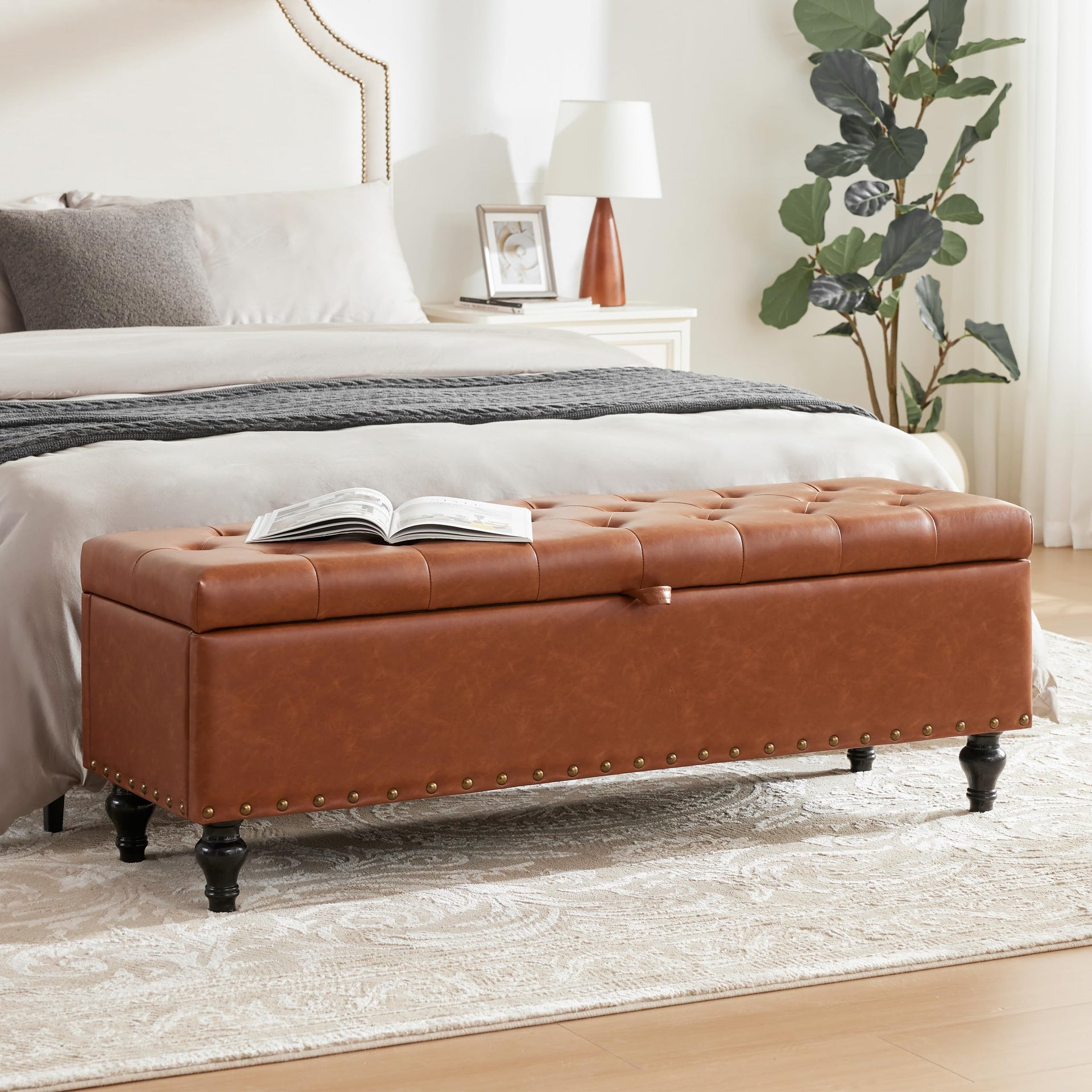 43 Inch Storage Ottoman