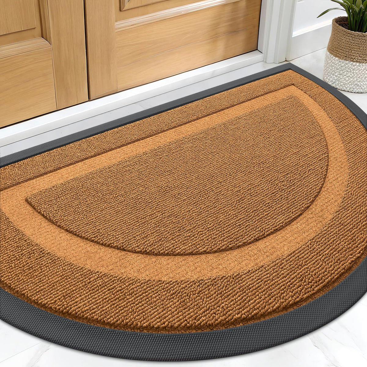 Half Circle Front Door Mat Outside 59x34 All