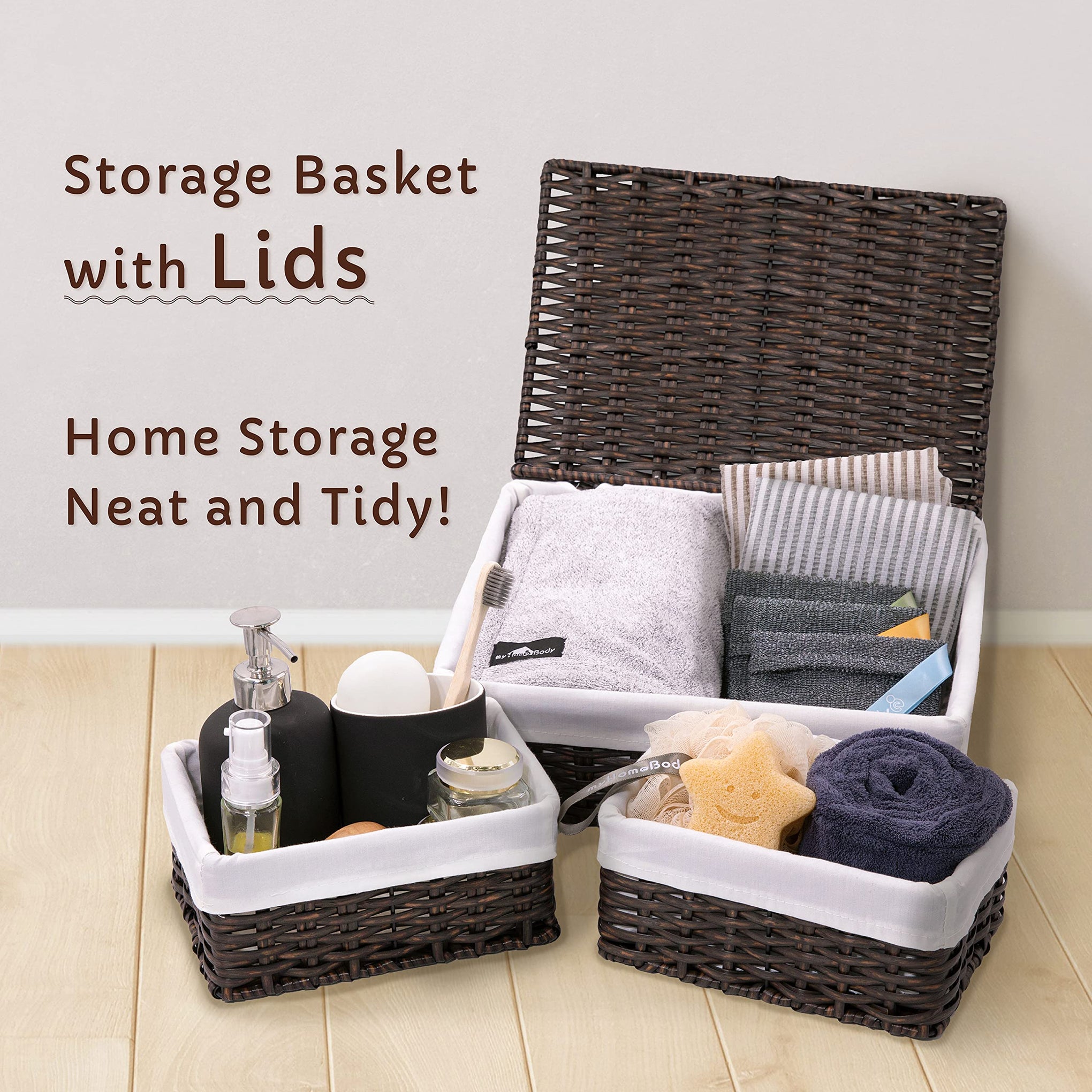 Baskets for Organizing (3 Count)