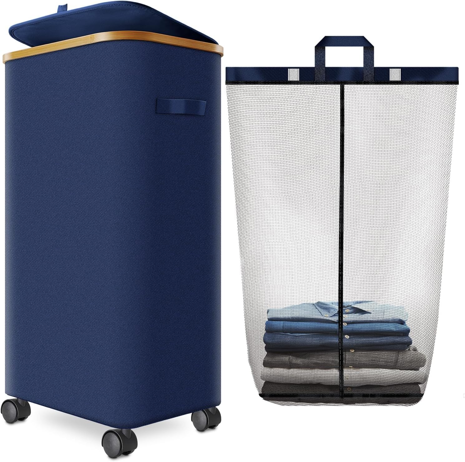 Laundry Hamper with Wheels