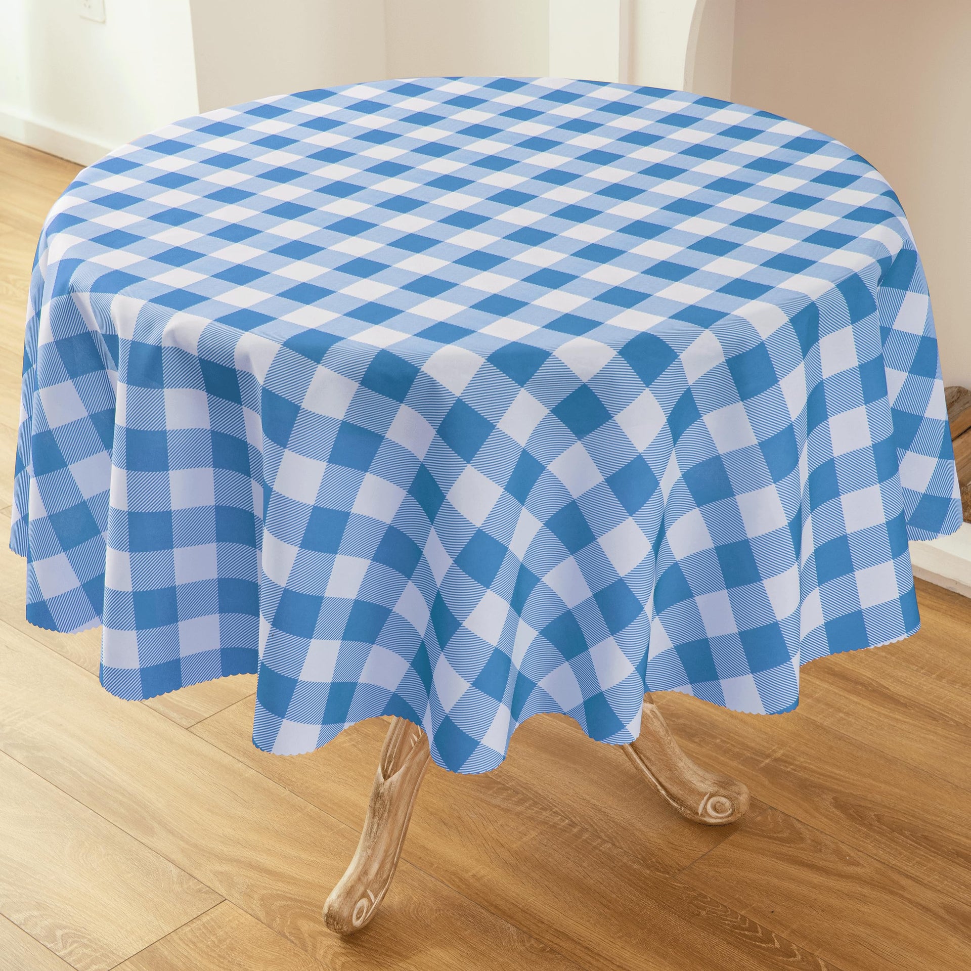 Waterproof Plaid Tablecloth Fabric