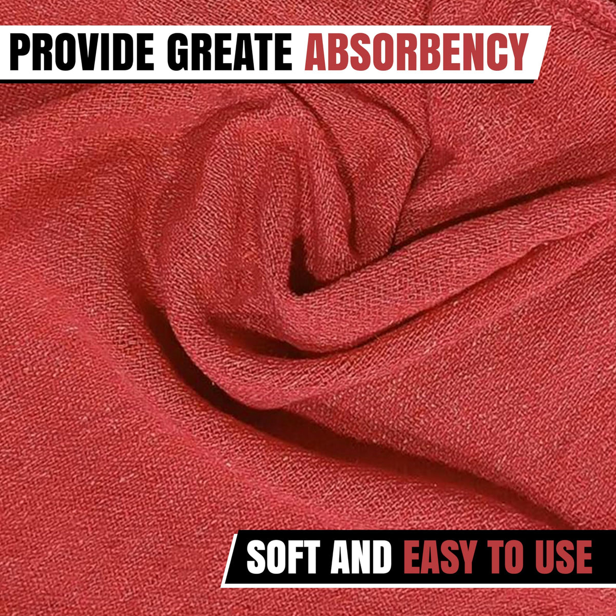 Premium Shop Towels Reusable (500 Count) - ModHome Supplies