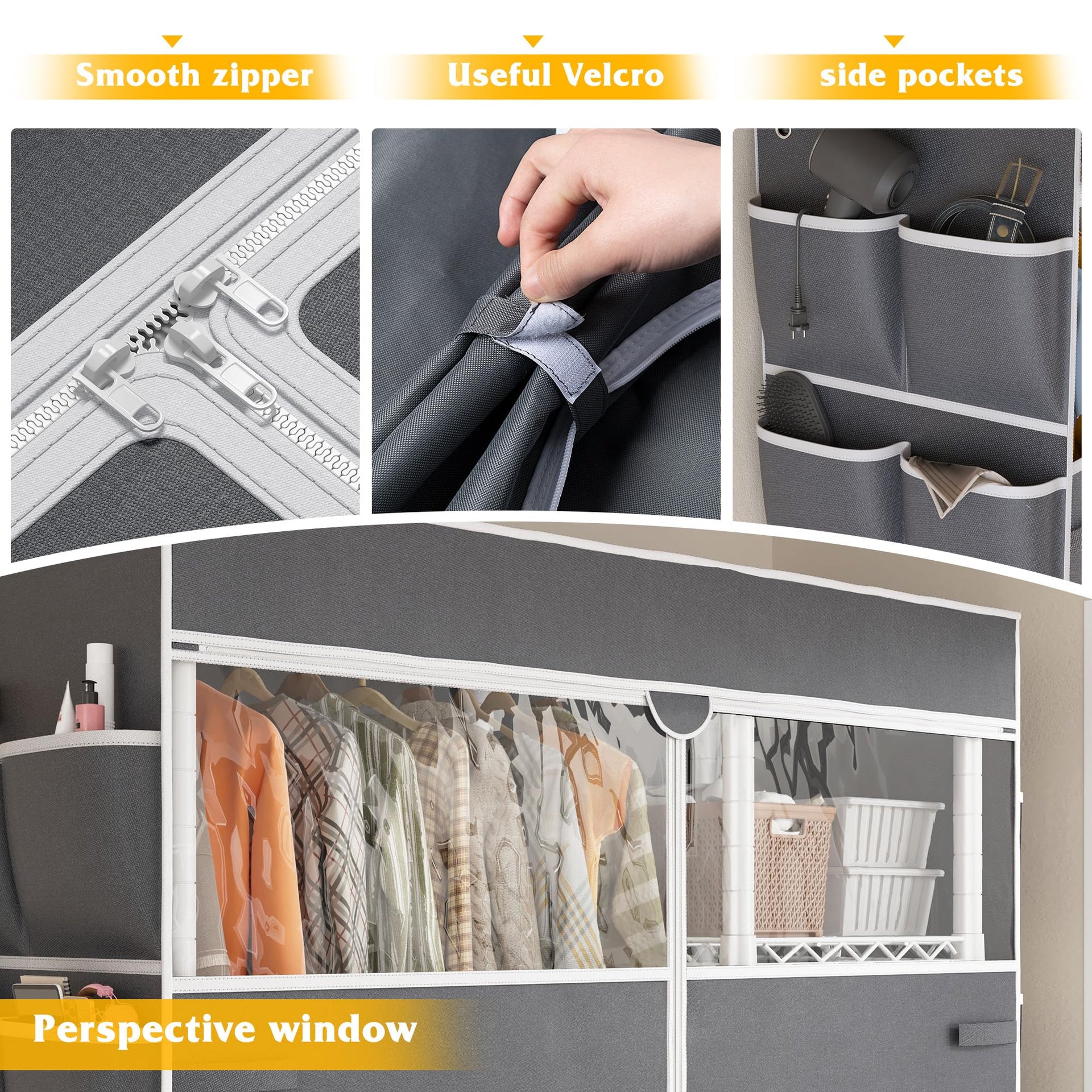Clothes Rack with Cover