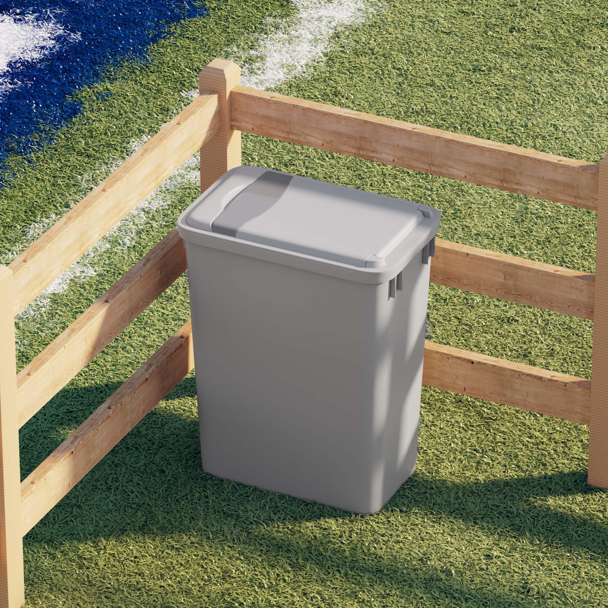Dowell 35L Wastebasket Trash Container