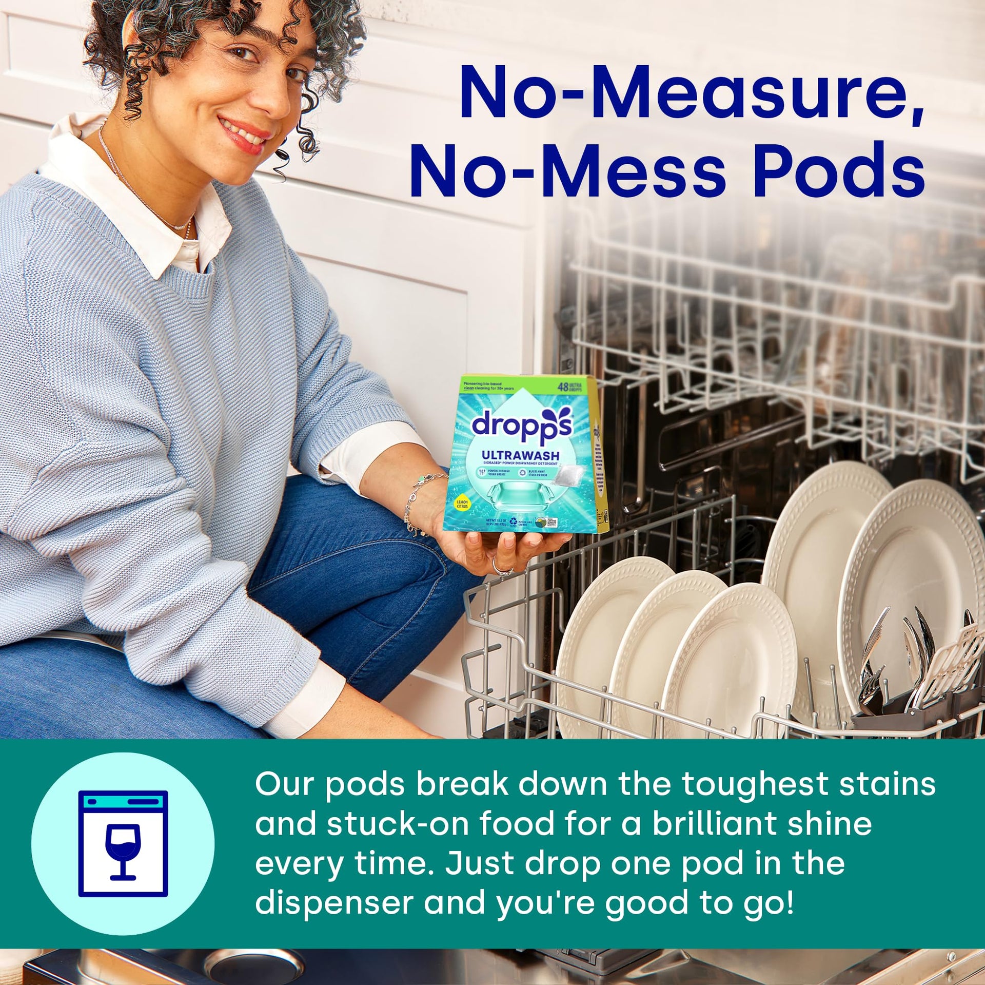 UltraWash Dishwasher Detergent Pods (64 Count)