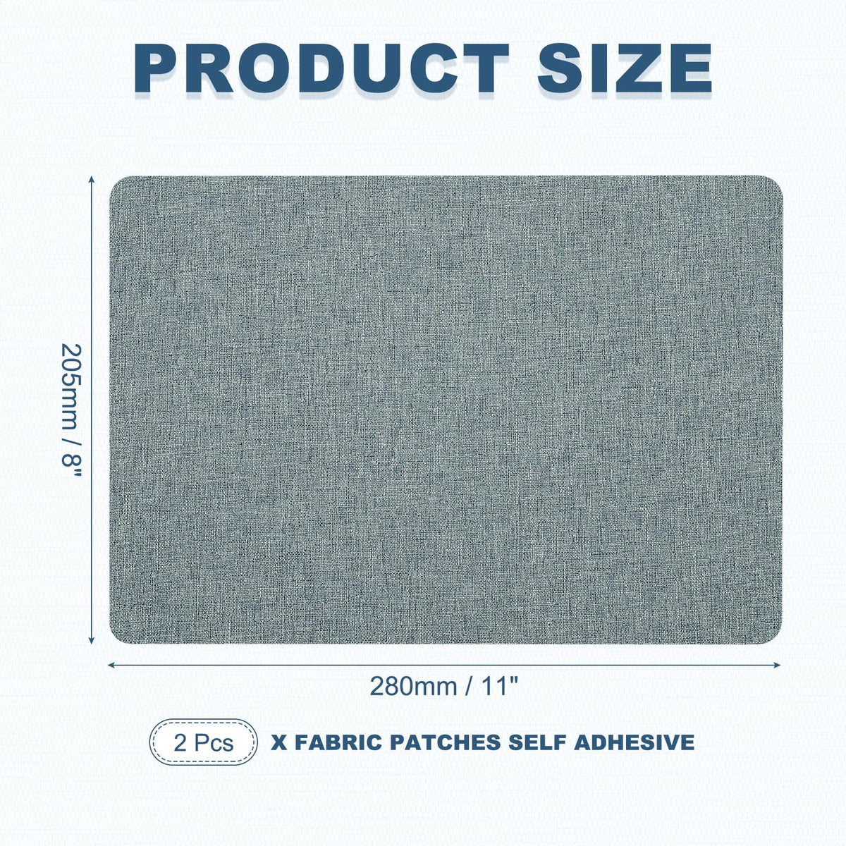 8x11 Inch Linen Repair Patches (2 Count)