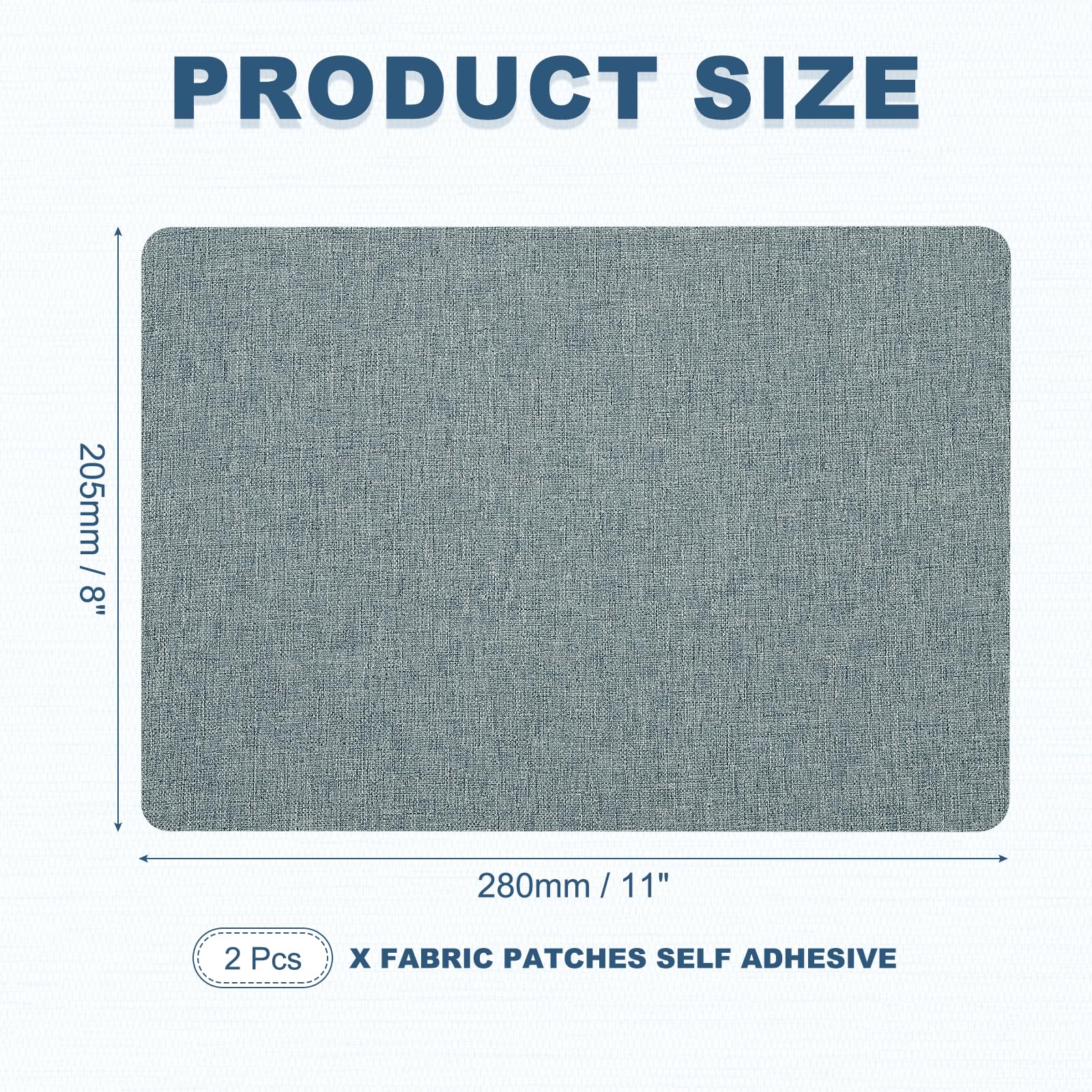8x11 Inch Linen Repair Patches (2 Count)