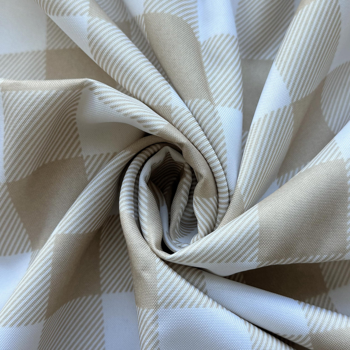Waterproof Plaid Tablecloth Fabric