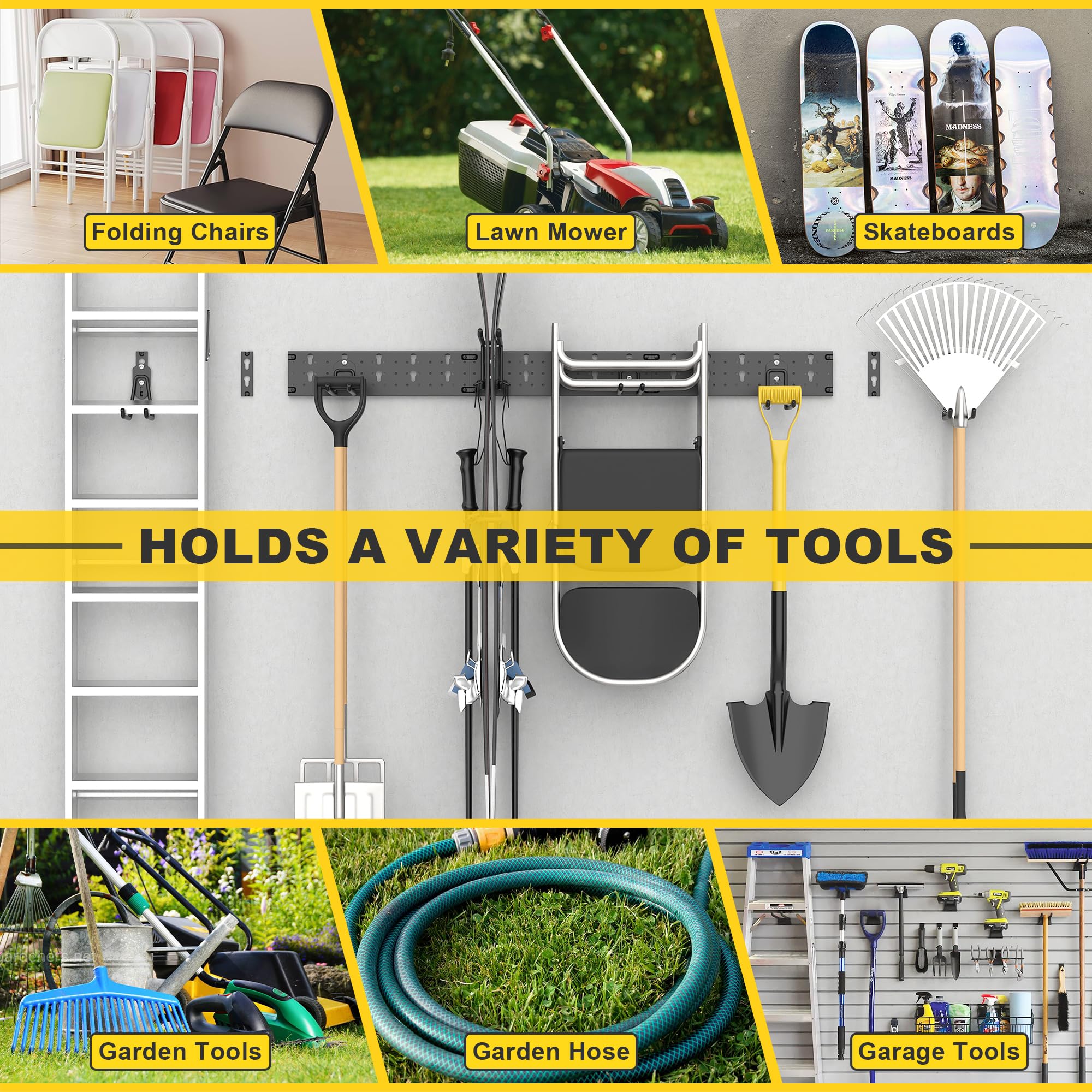 Garage Storage Organization (19 Count)