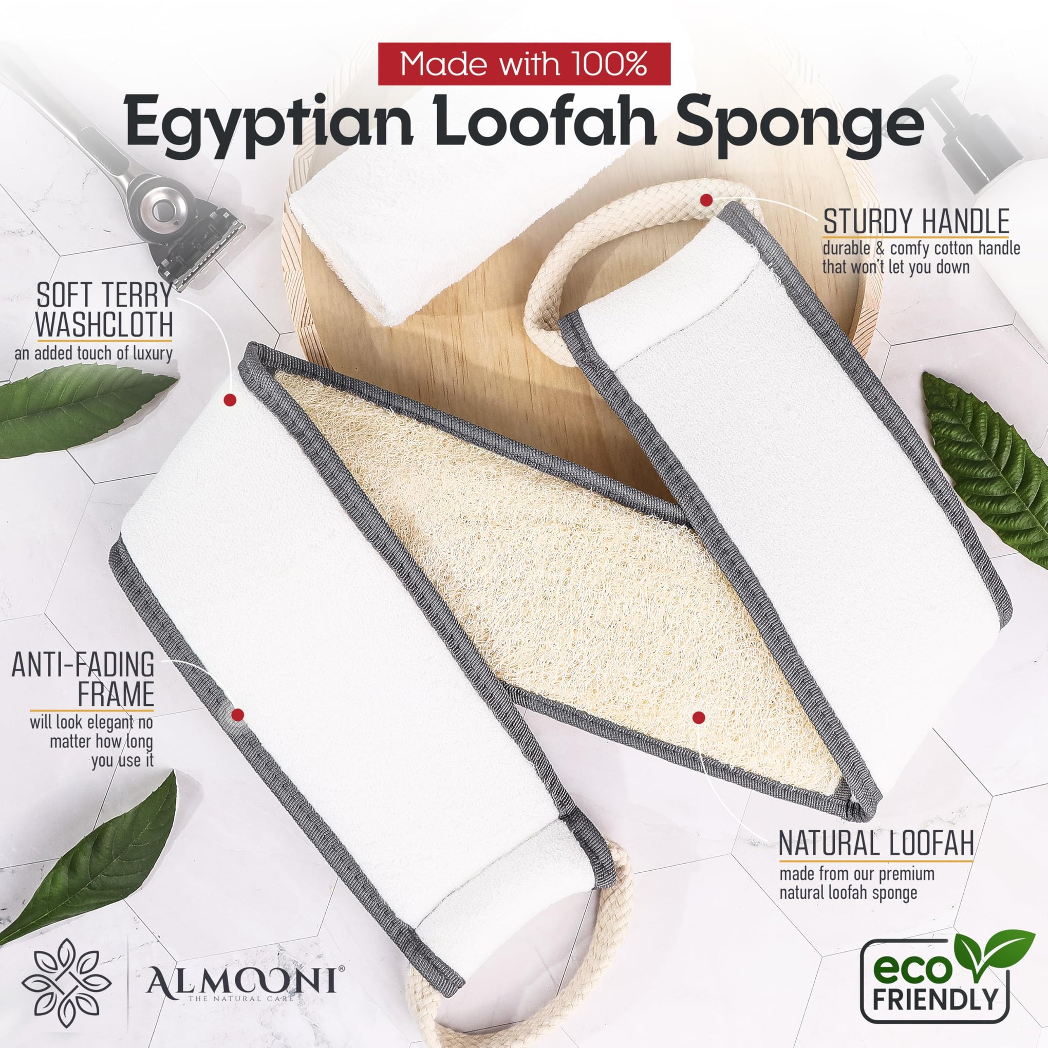 Men's Back Scrubber for Shower