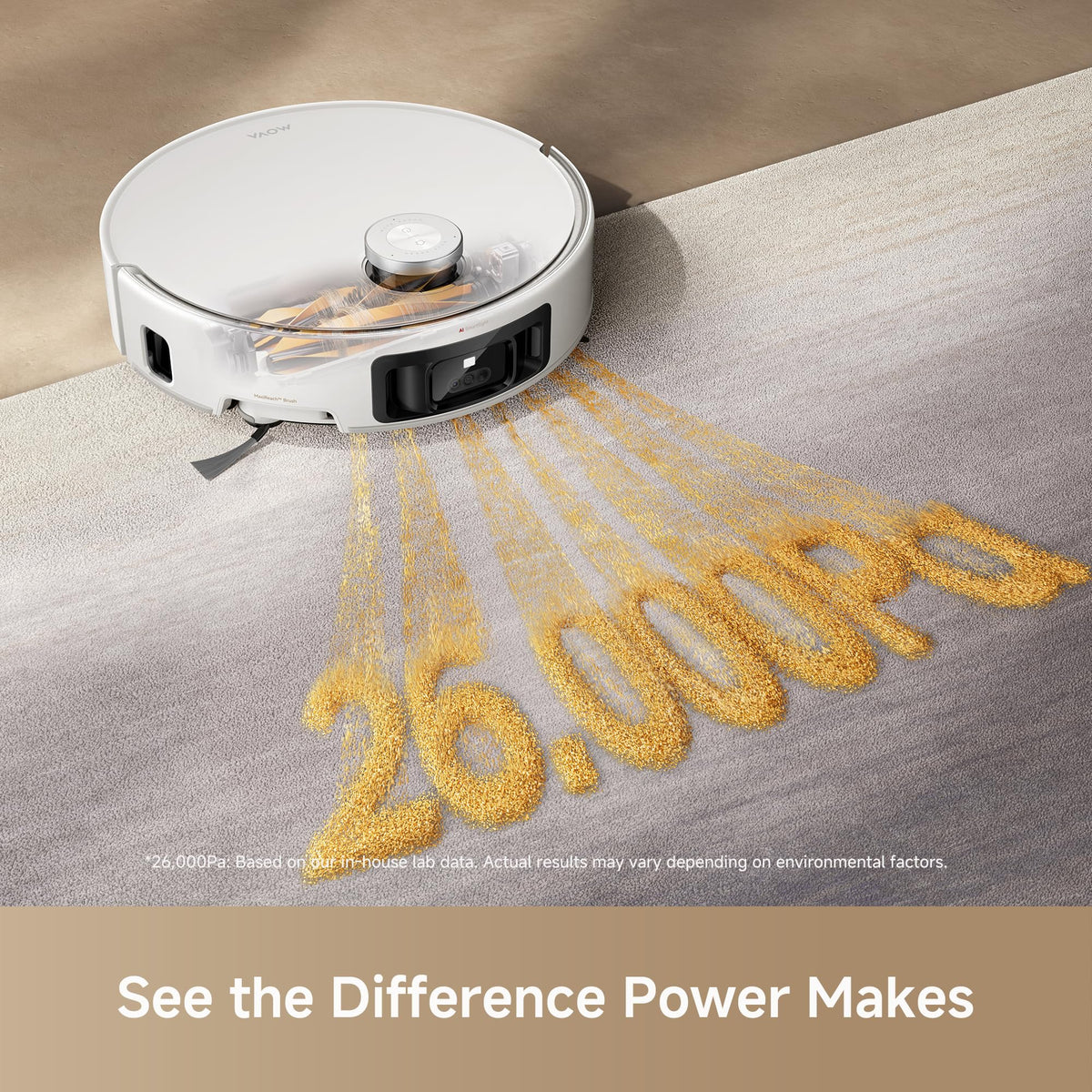 Z60 Ultra Roller SA Robot Vacuum and Mop with Auto Carpet Shield