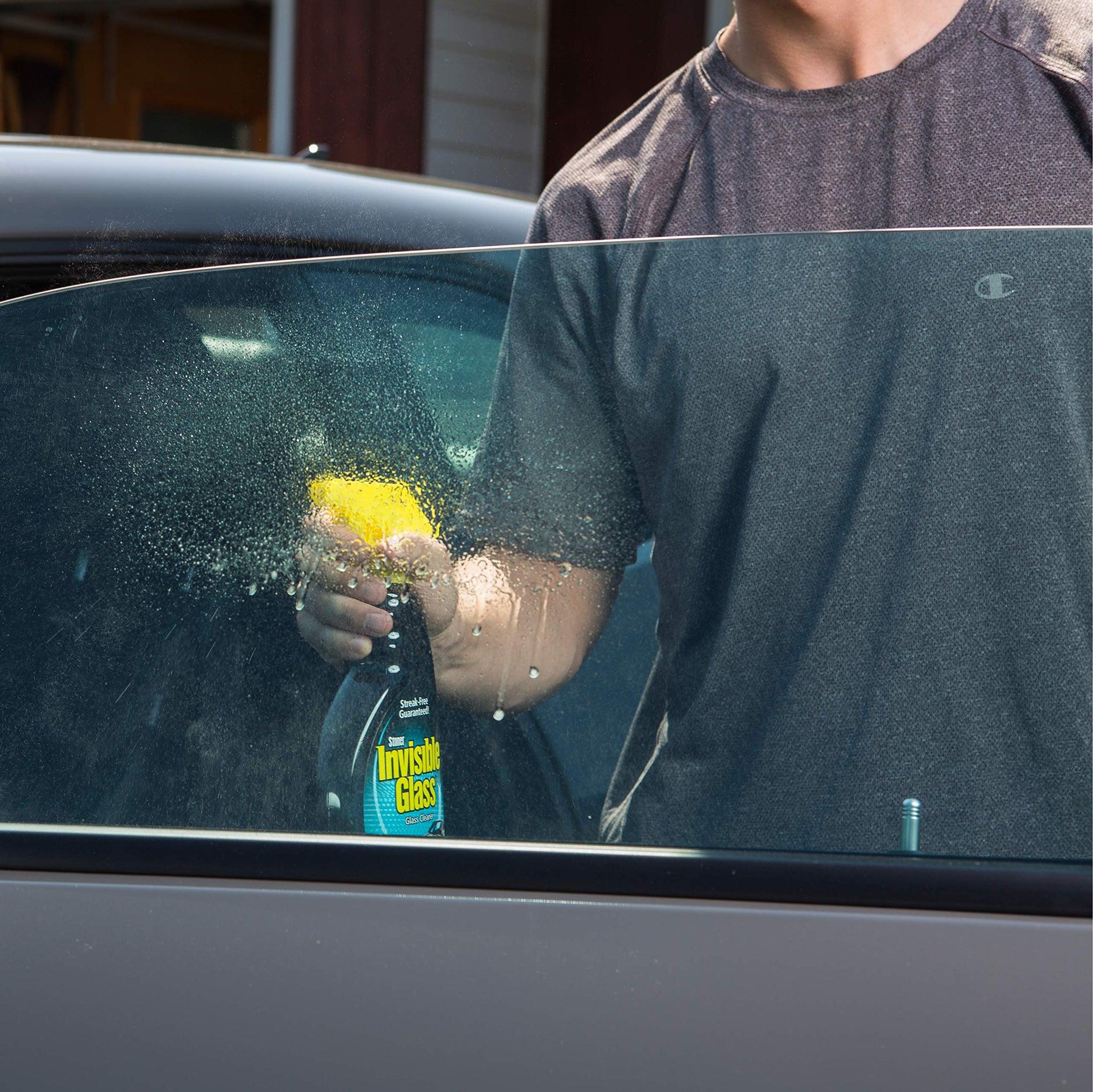 92164 4PK Premium Glass Cleaner Spray for Car Windshields and Windows (88 Fl Oz)