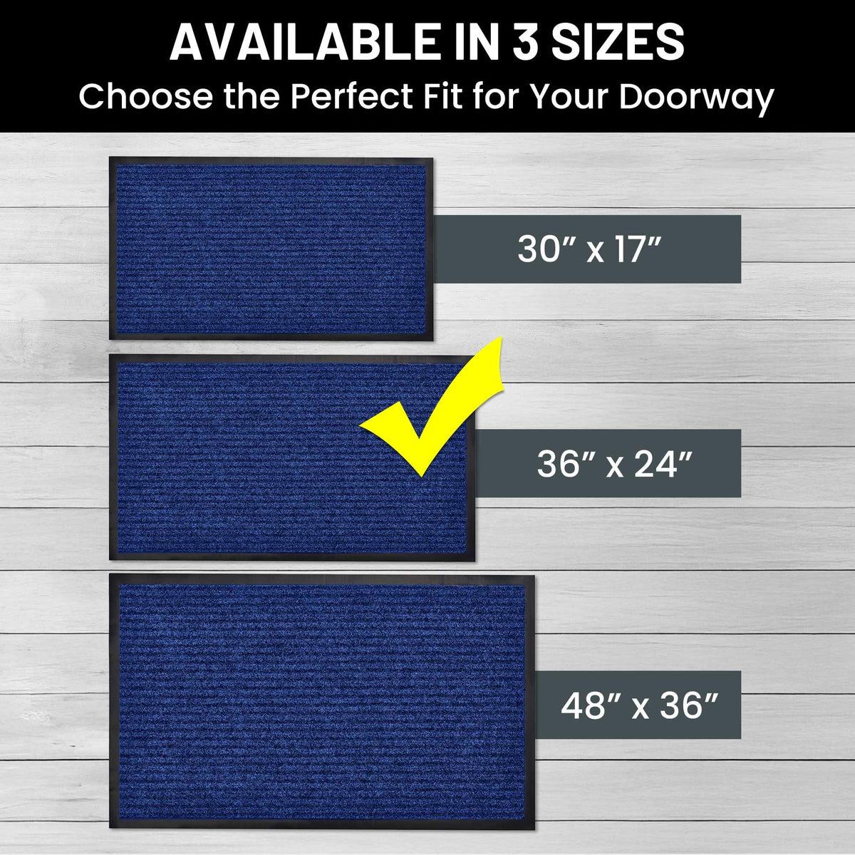 Front Door Mat (2 Count)