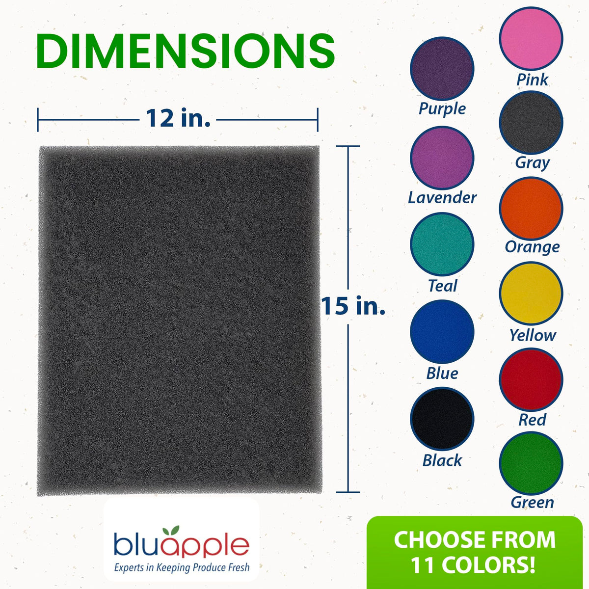 FreshMats Refrigerator Bin Liner (5 Sq Ft)