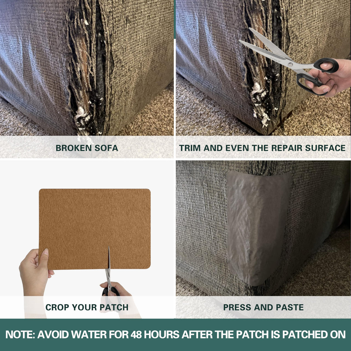 Couch Patch Repair Fabric