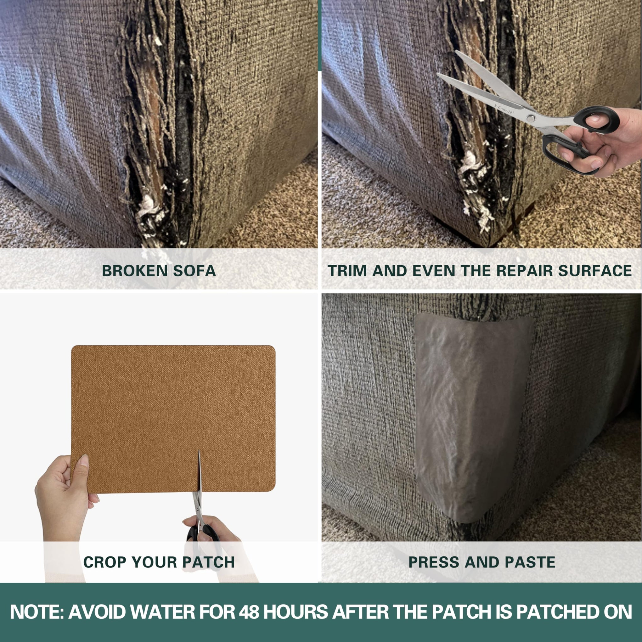 Couch Patch Repair Fabric