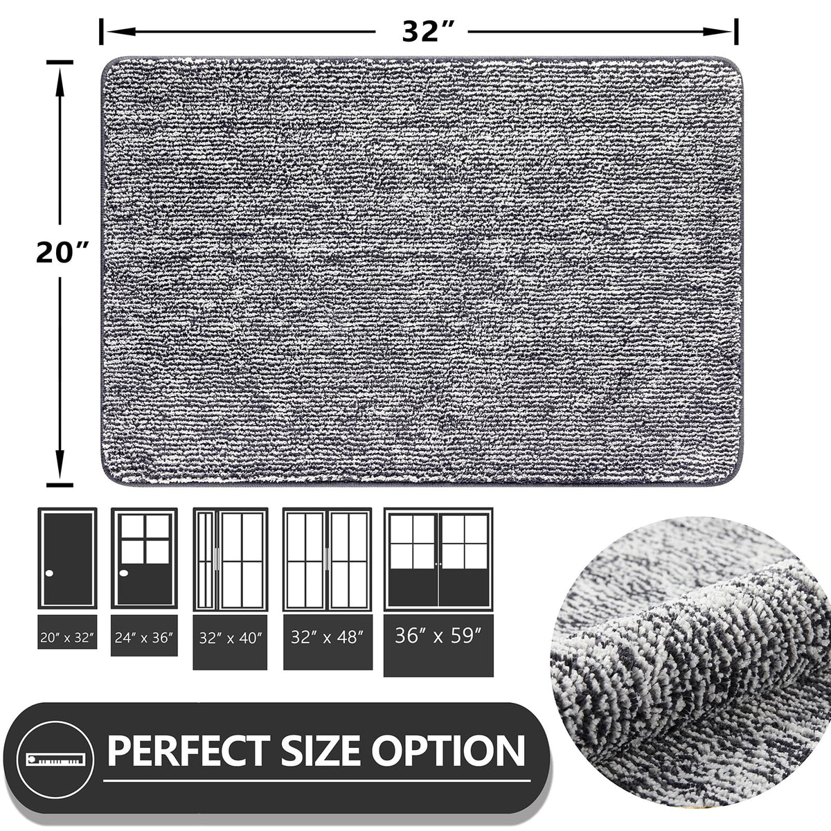 Indoor Doormat 20"x32"