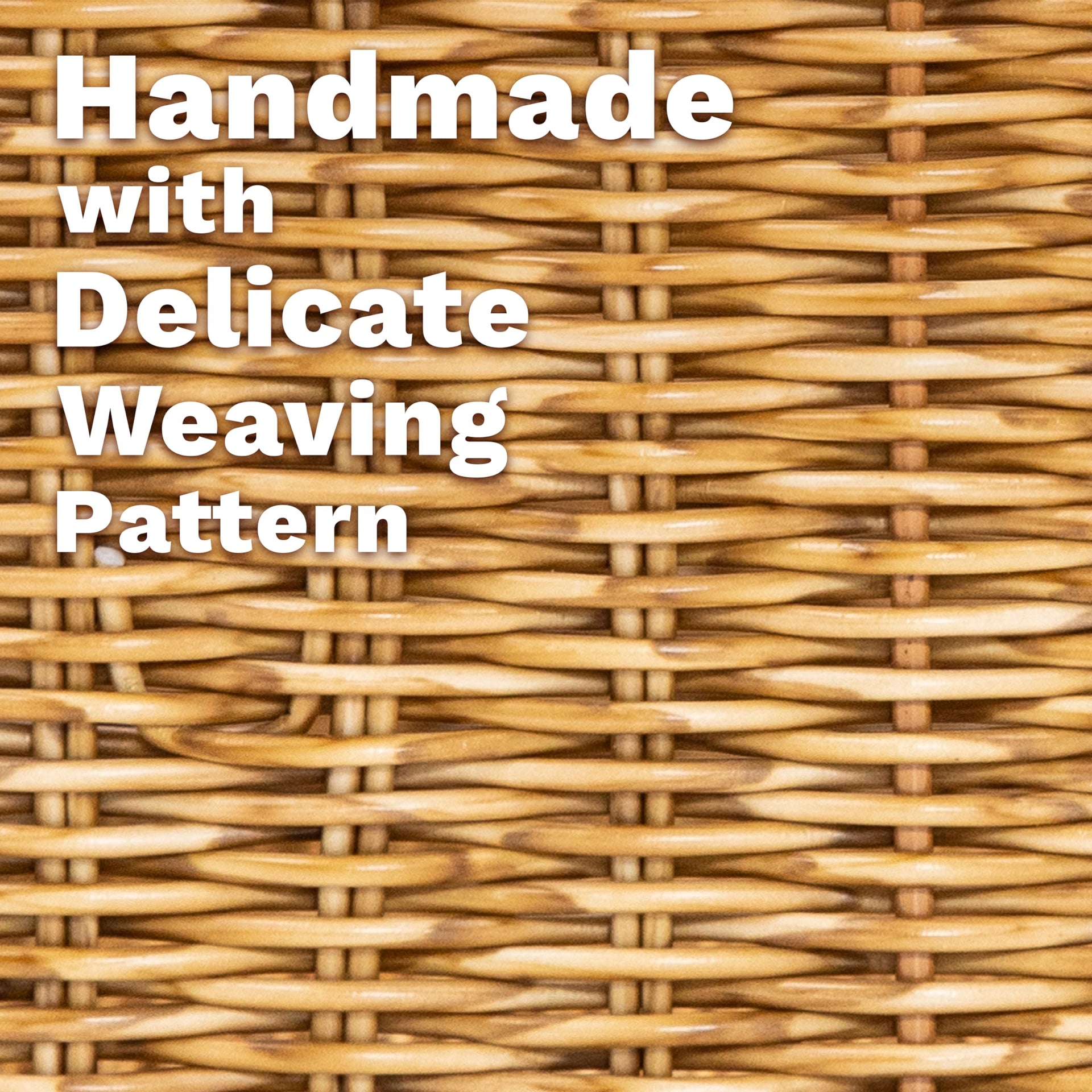 Wicker Storage Basket (3 Count)