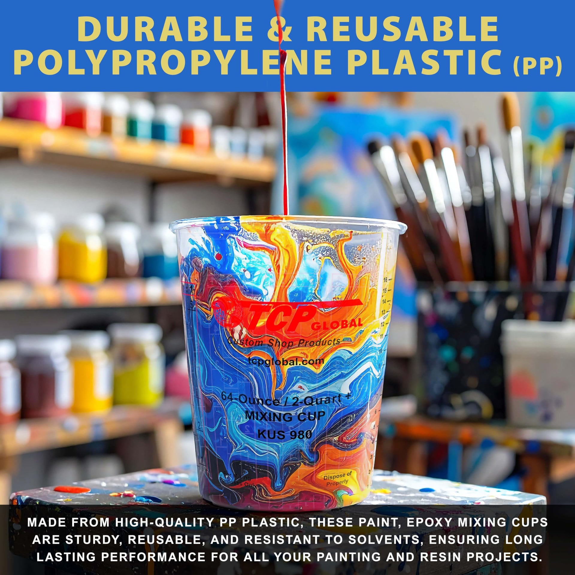 Paint Mixing Cups (100 Count)