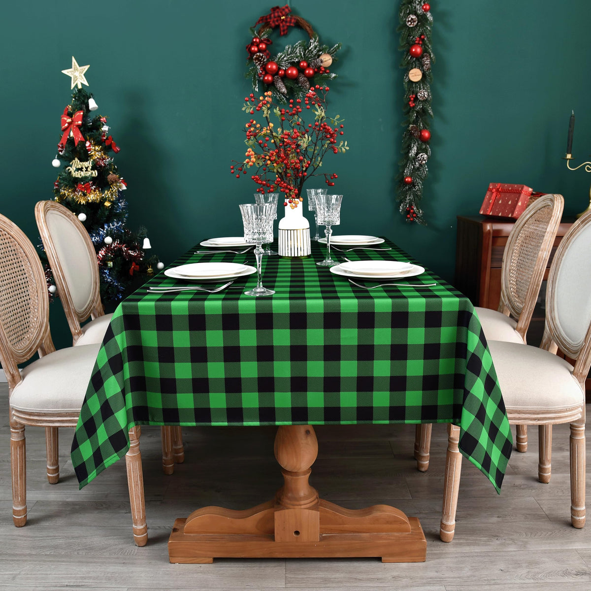 Gingham Tablecloth Fabric