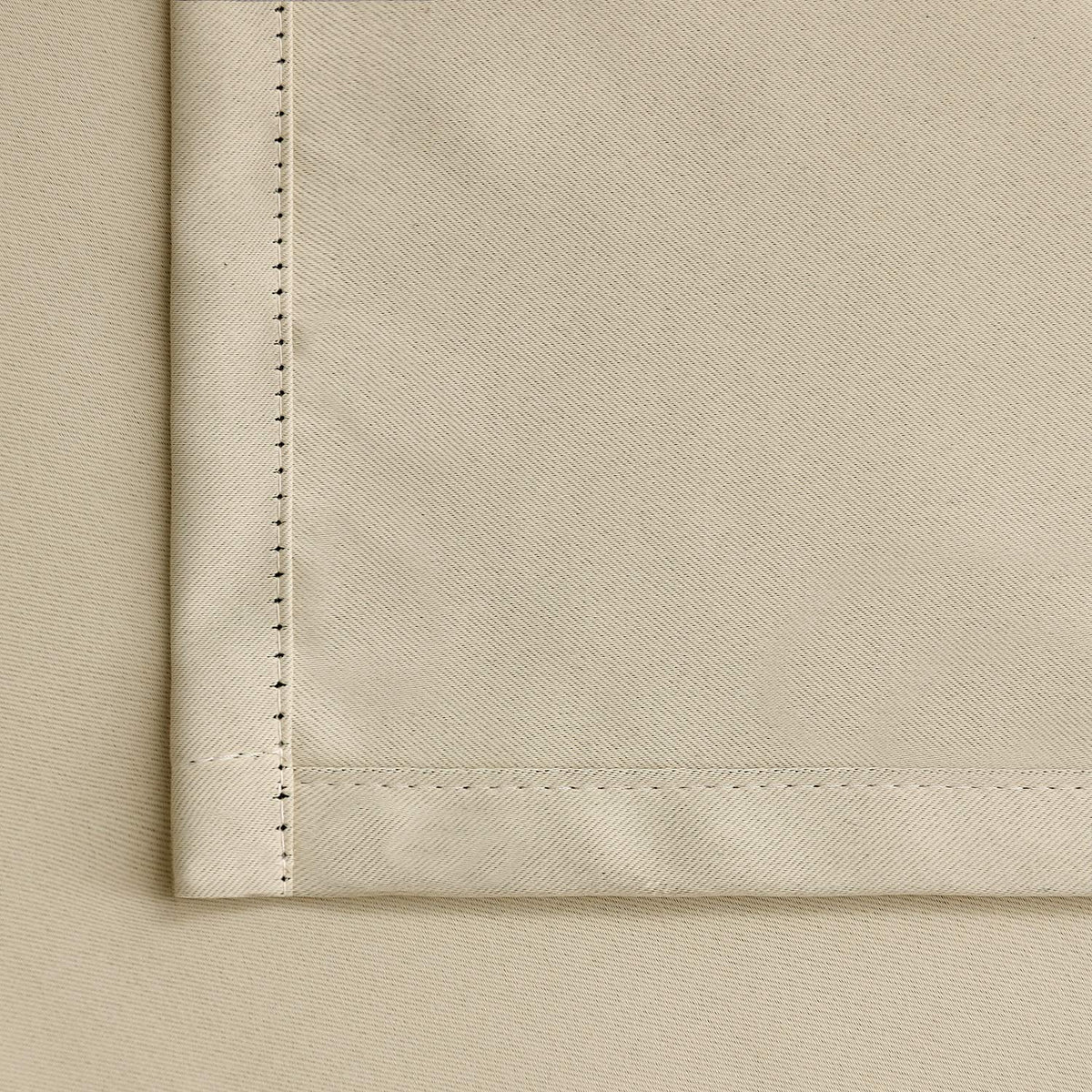 Beige Room Darkening Curtains for Bedroom (2 Count)
