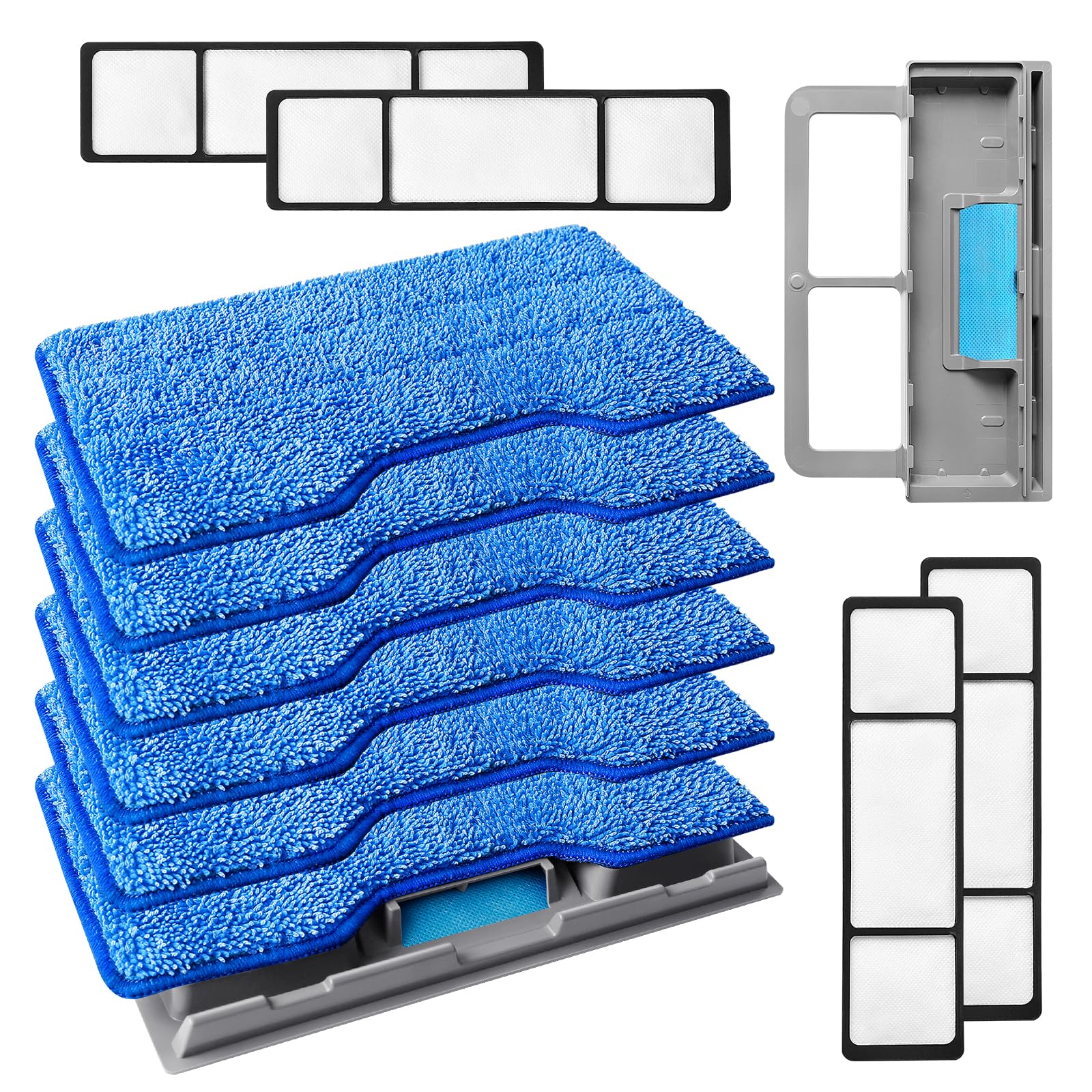 12Pk Mop Pads Compatible with Shark VM252