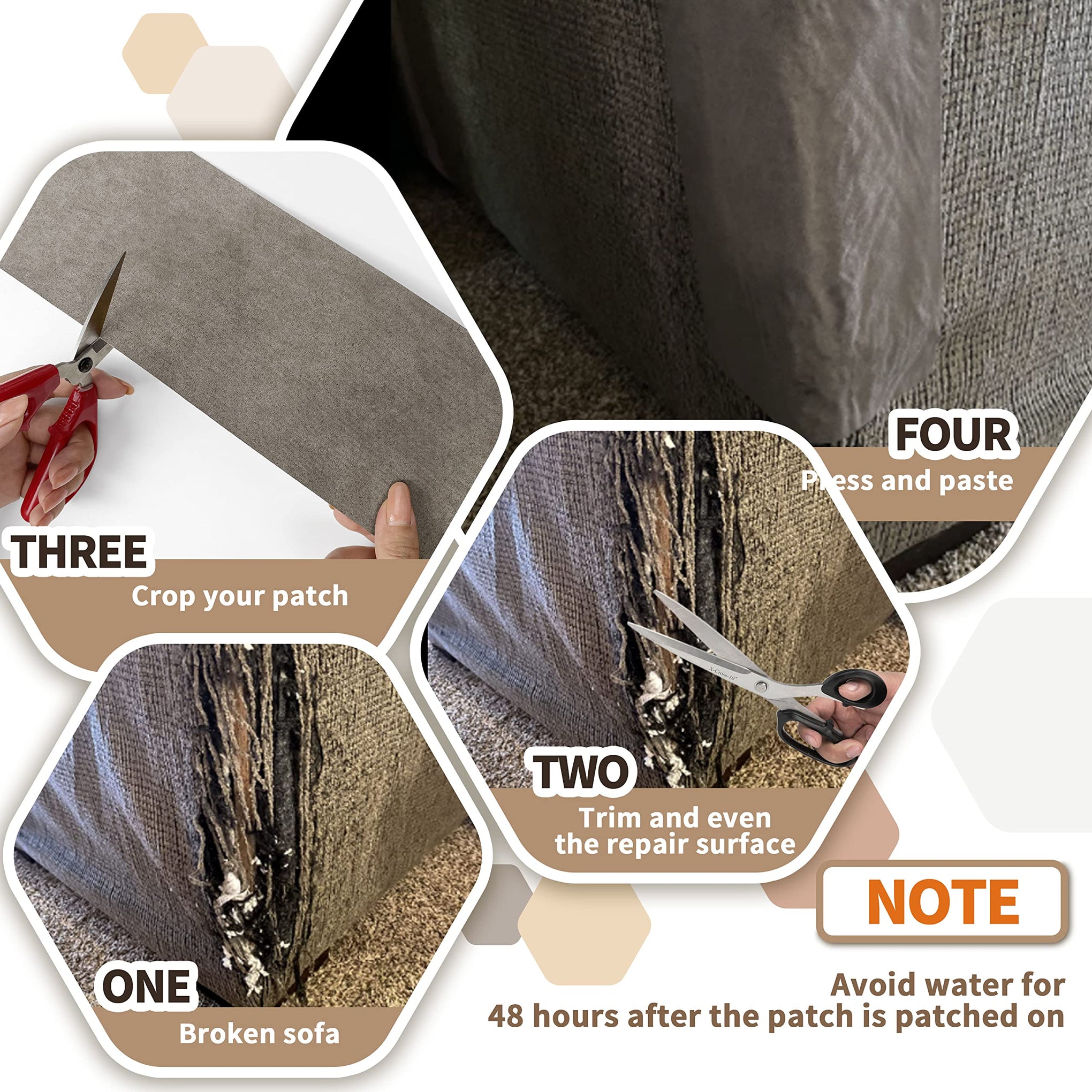 Velvet Repair Patch