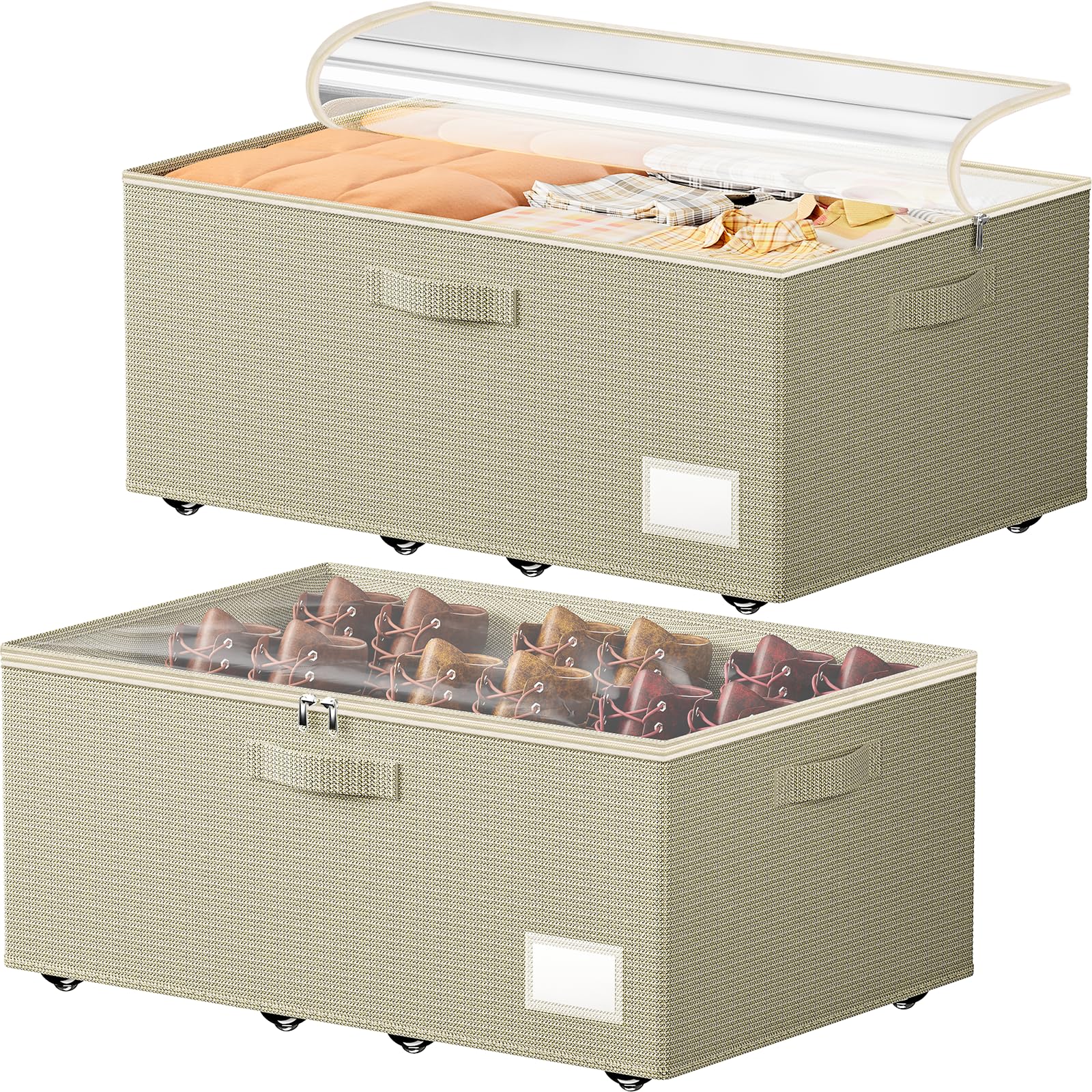 Under Bed Storage With Wheels