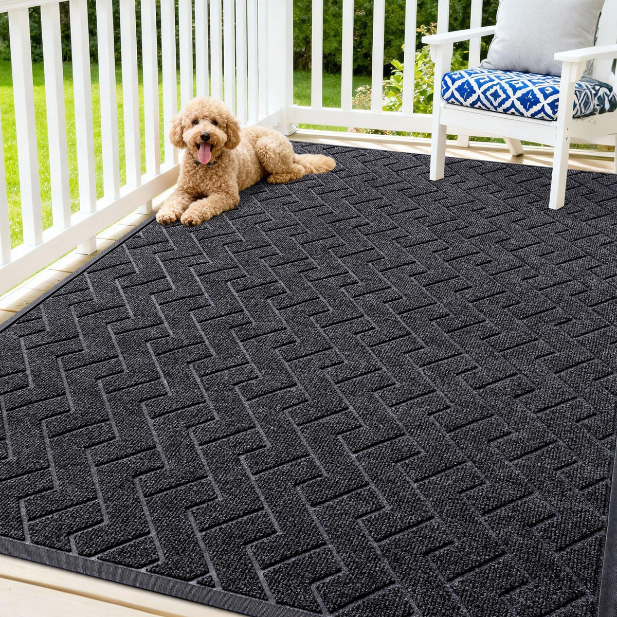 Front Door Mat Outside 71x47 (31.85 Sq Ft)